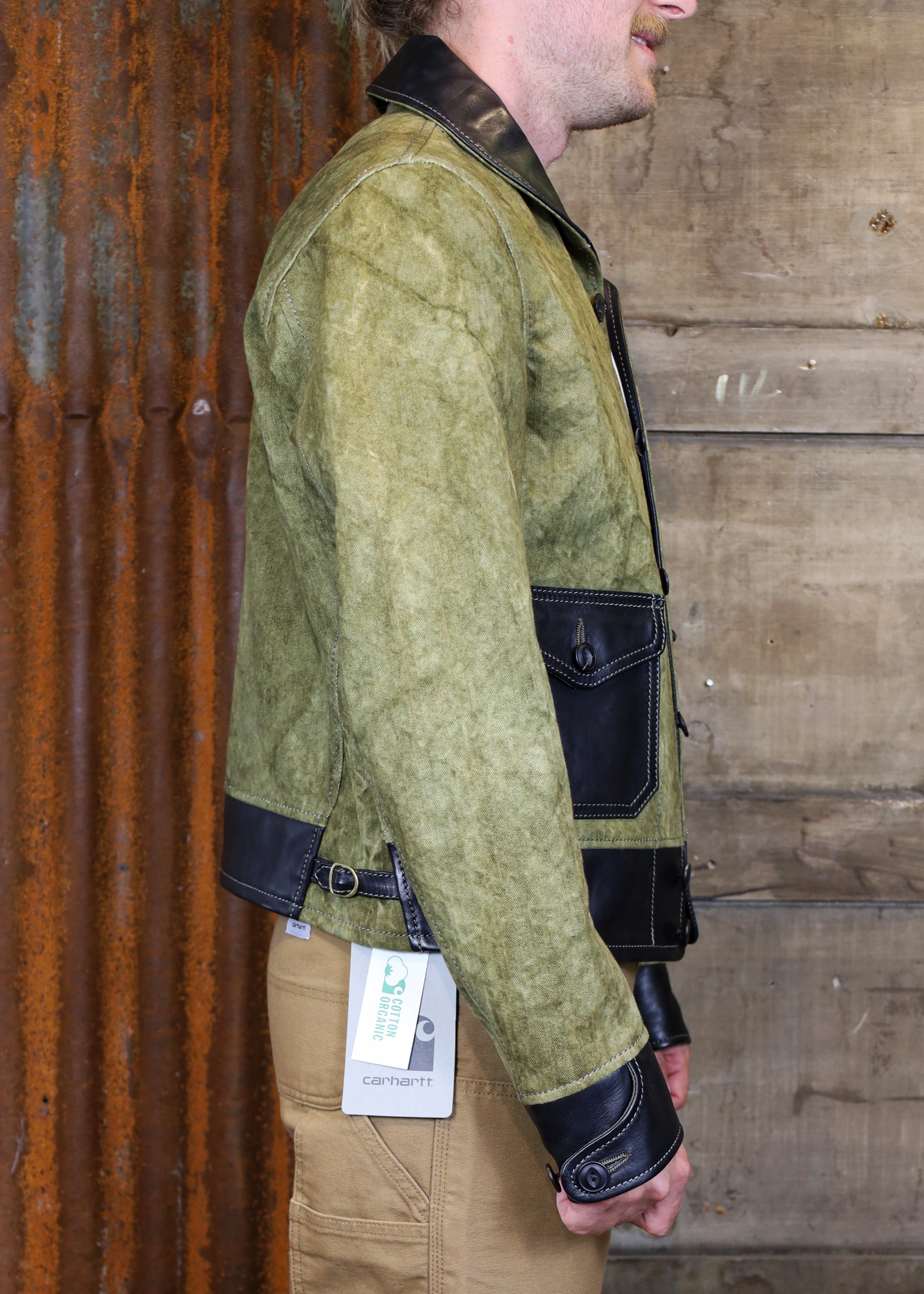 Canvas Jacket C127913 Green