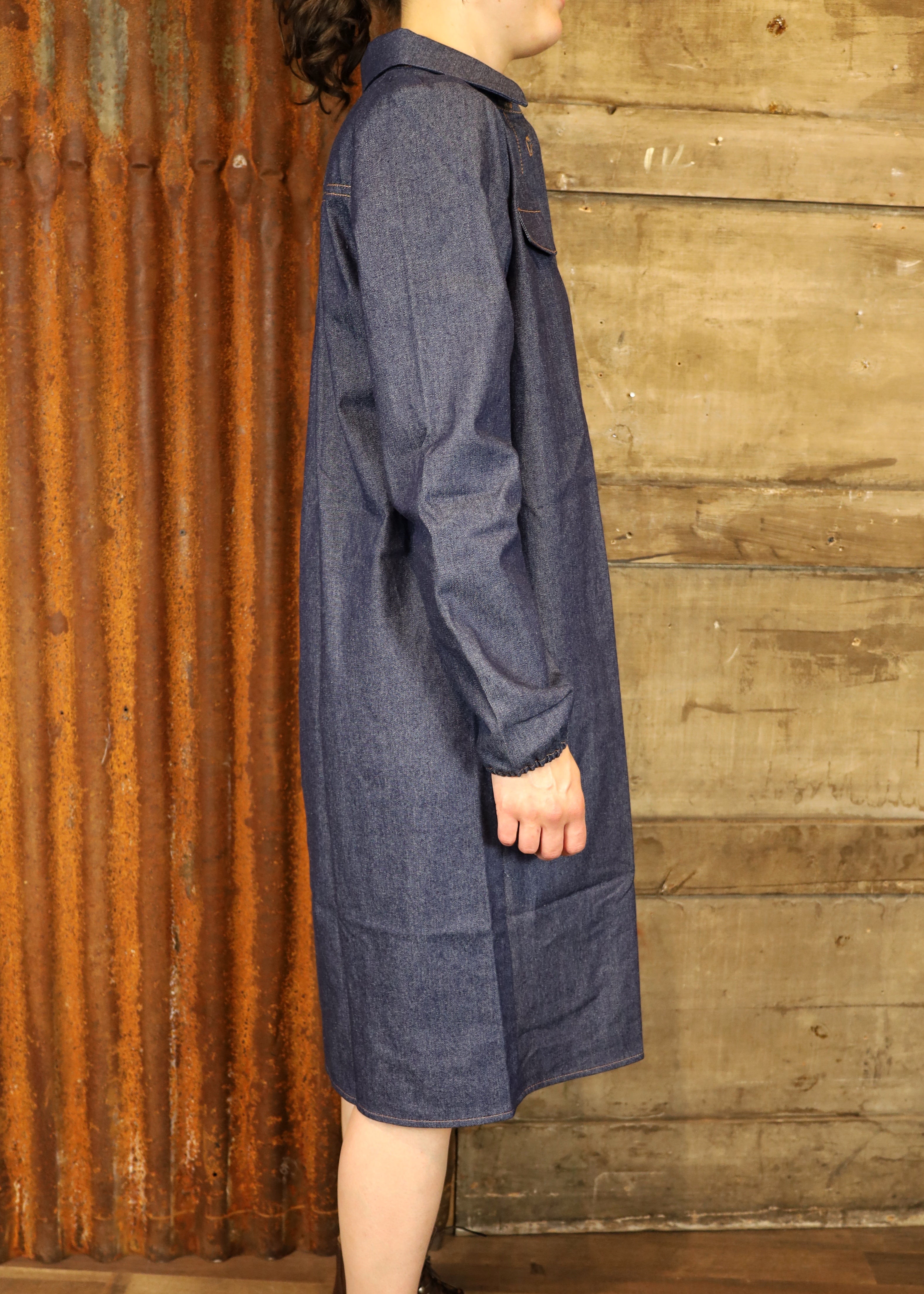 Bluse 25200/28 Denim