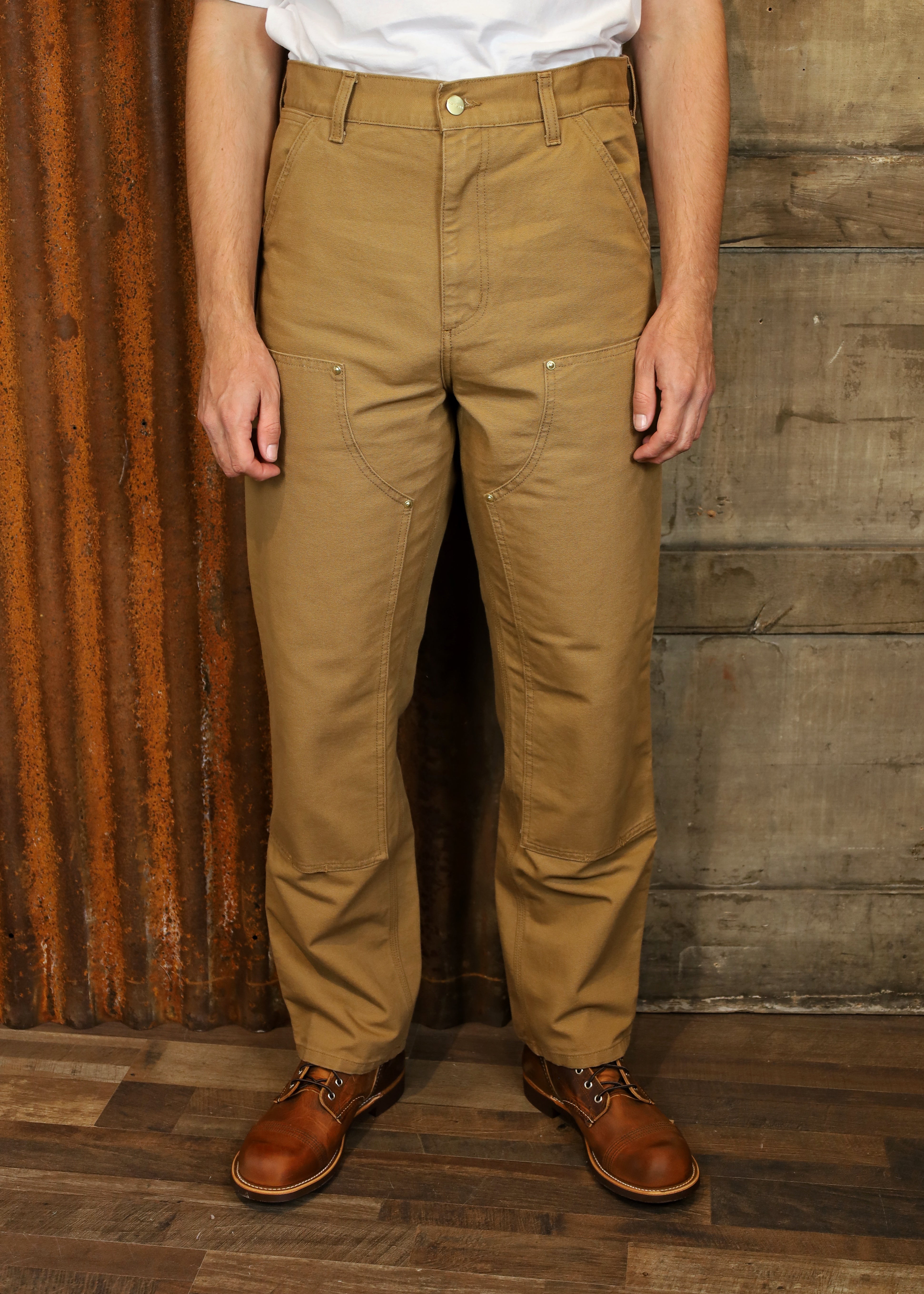 Double Knee Pant Hamilton Brown
