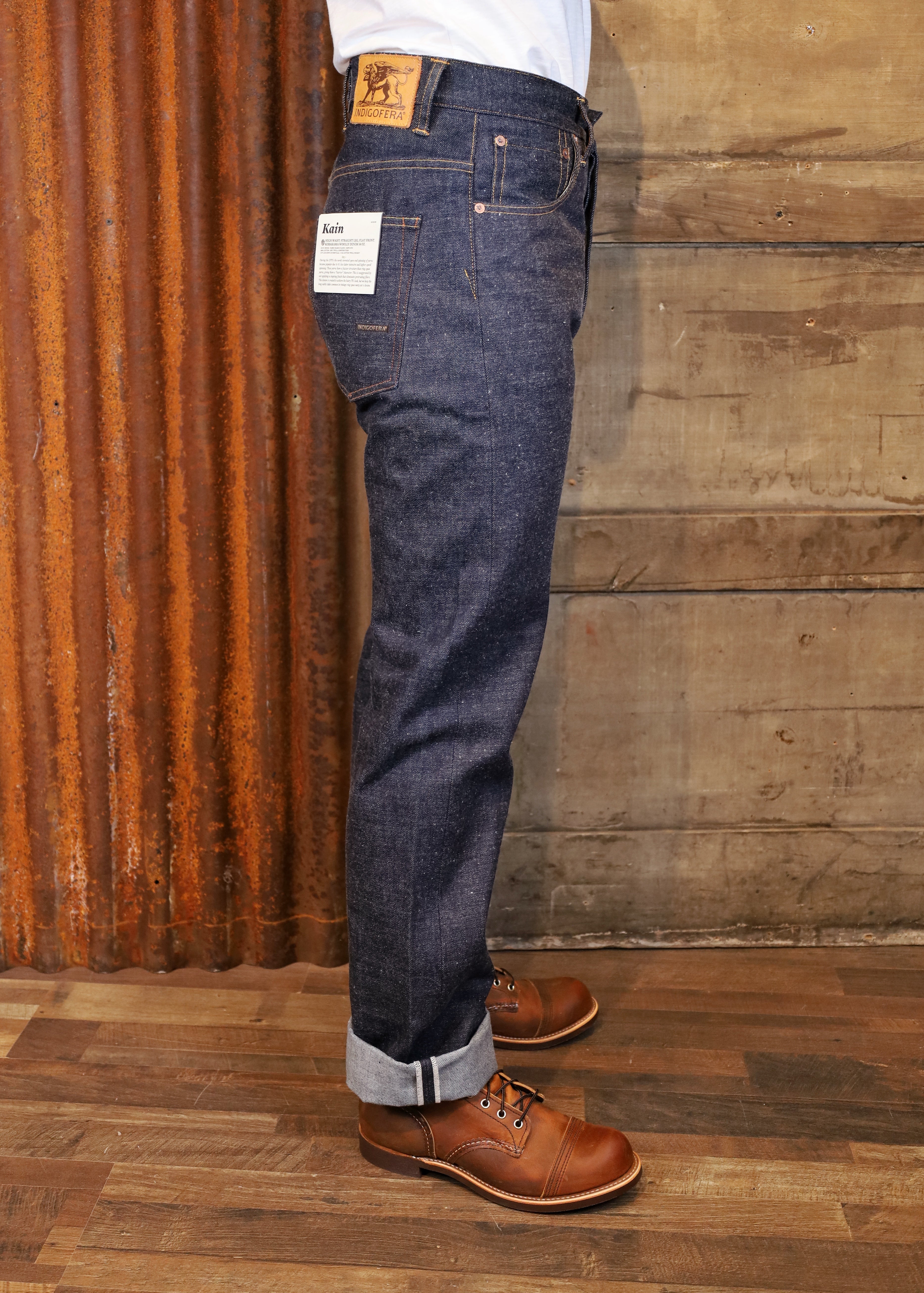 Kain Wolly Denim