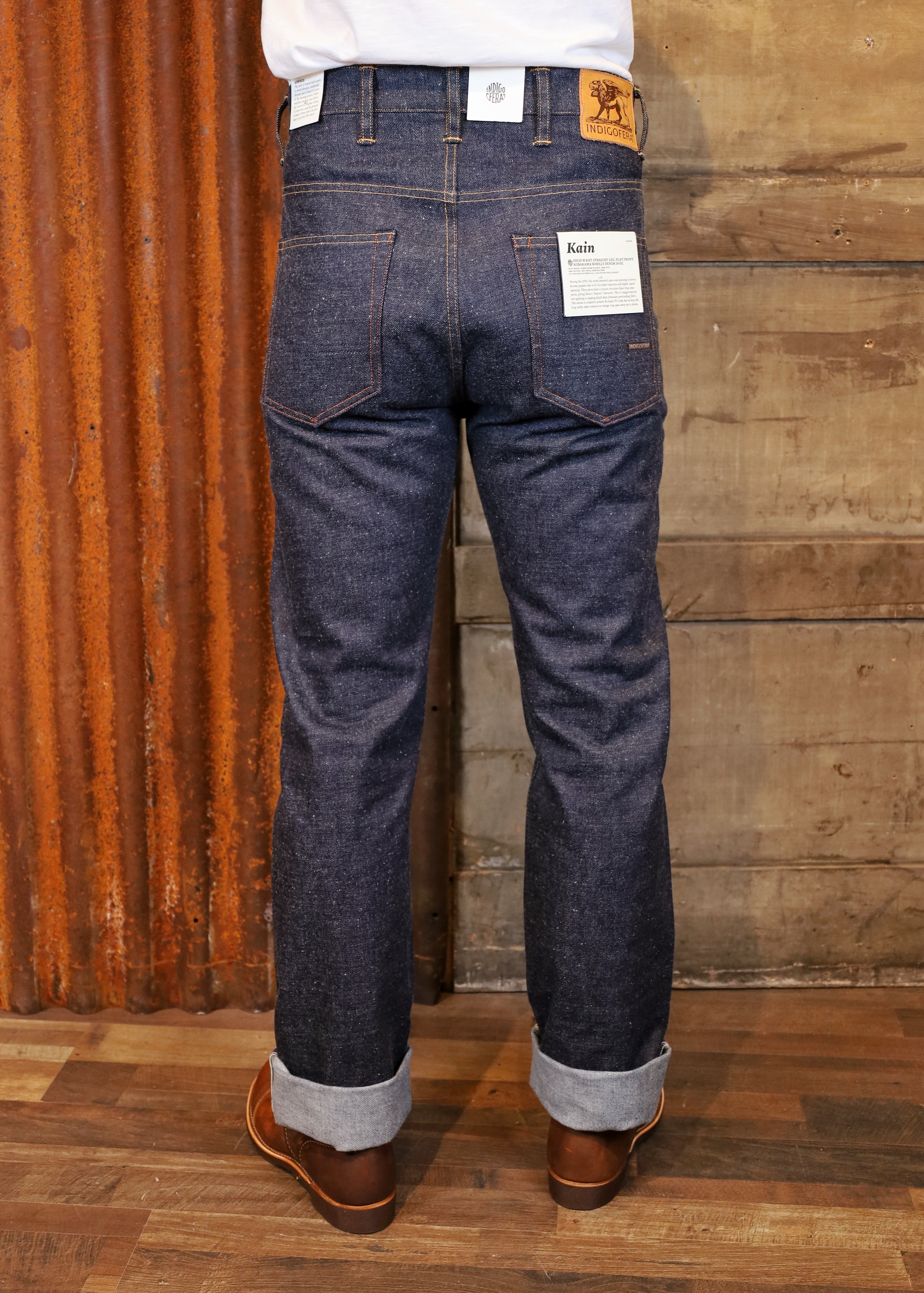 Kain Wolly Denim