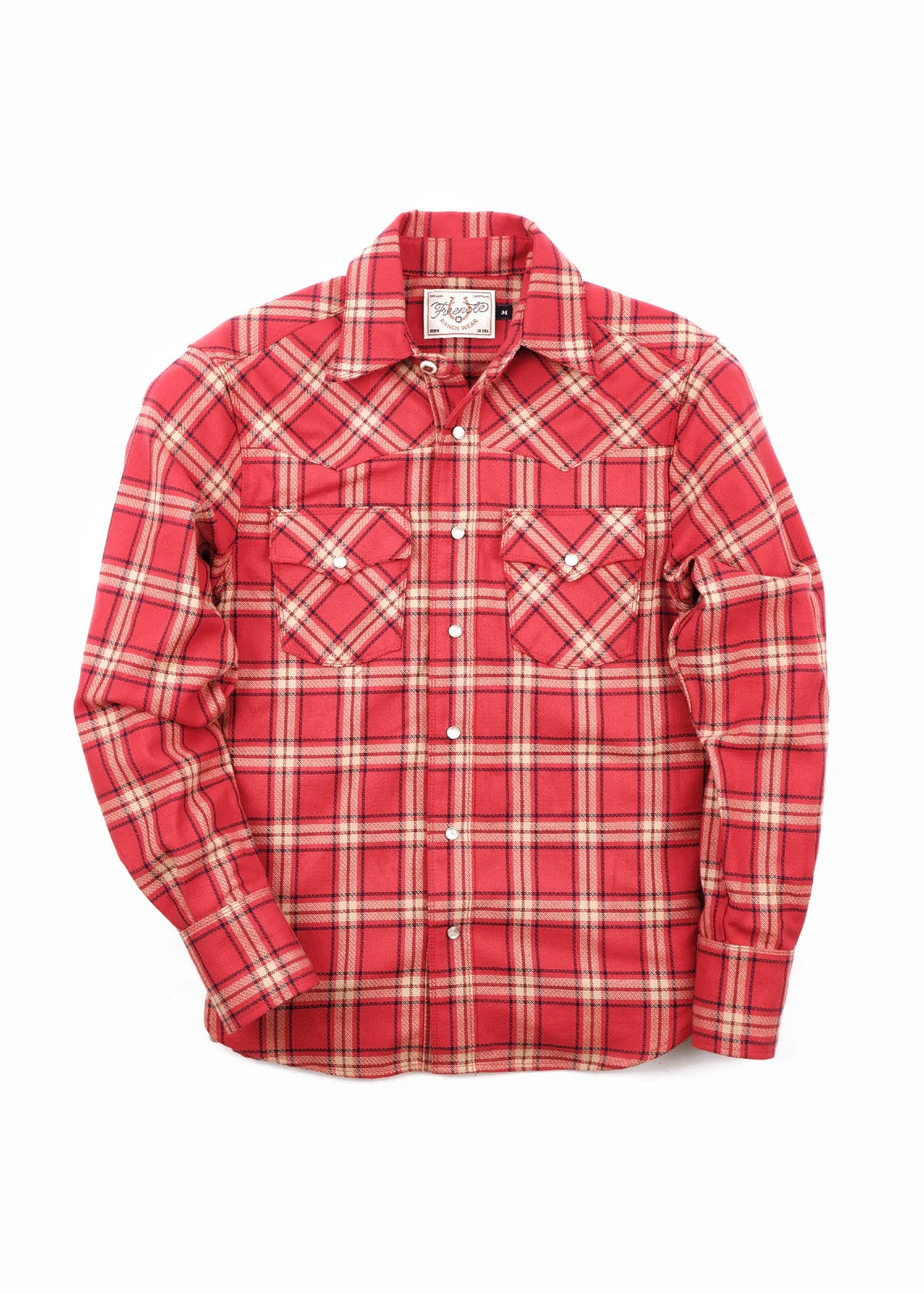 Western Scout - Red Plaid