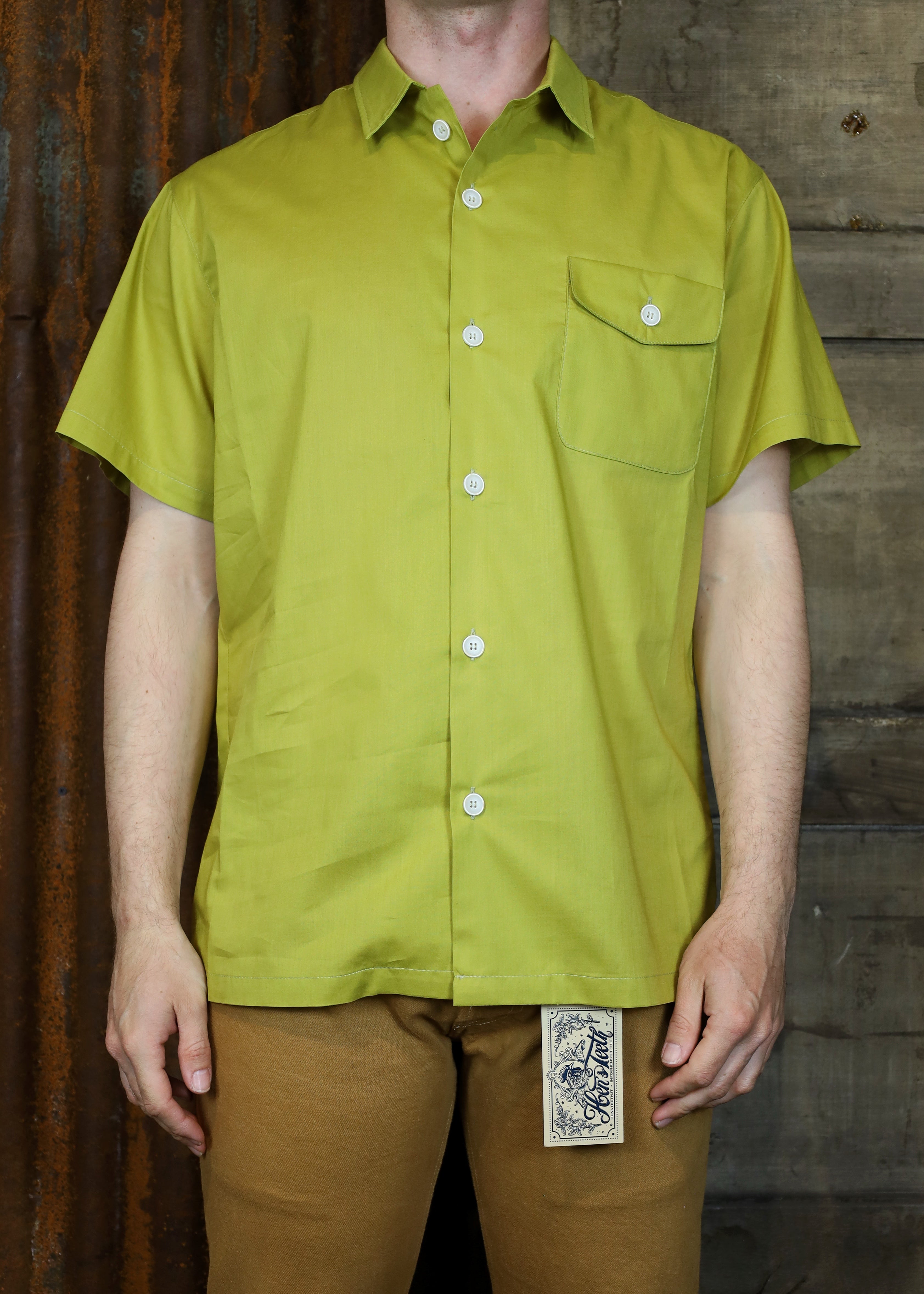 LINOS  Shirt Golden Olive