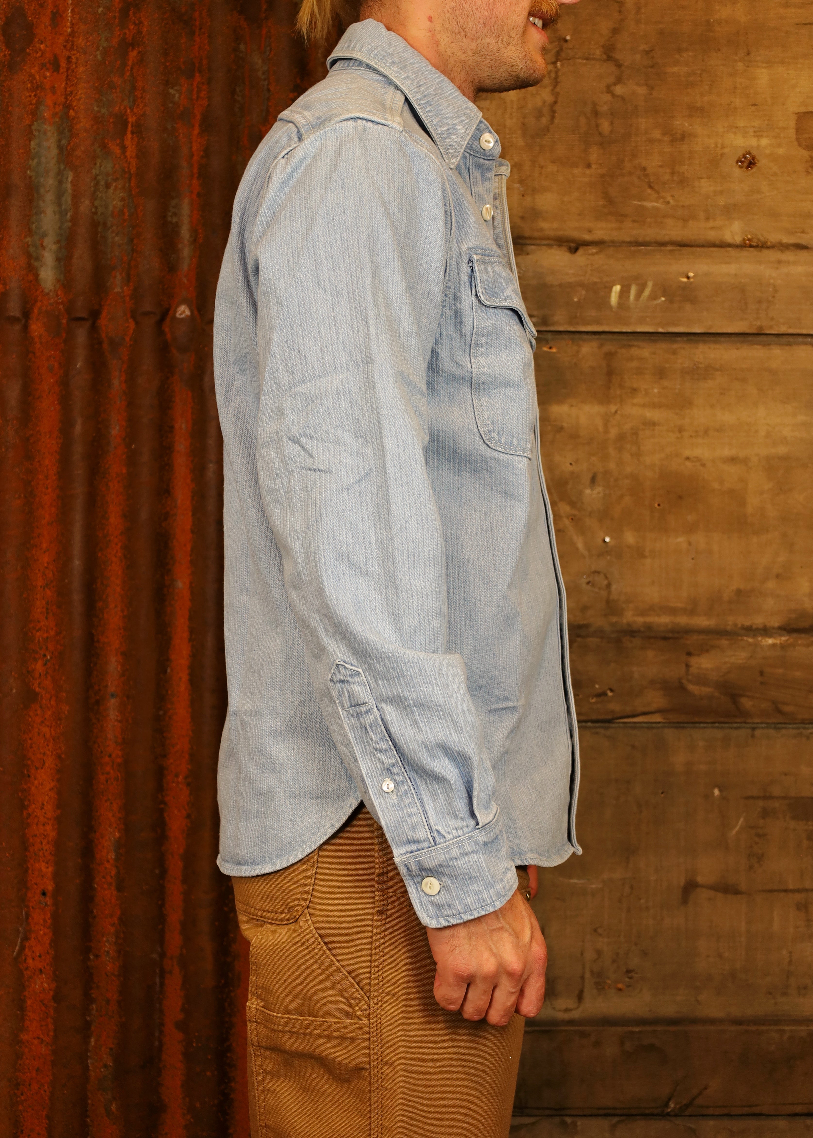 Rancho Bleach Indigo Cord