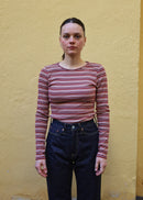 Jessy Shirt Striped Wine