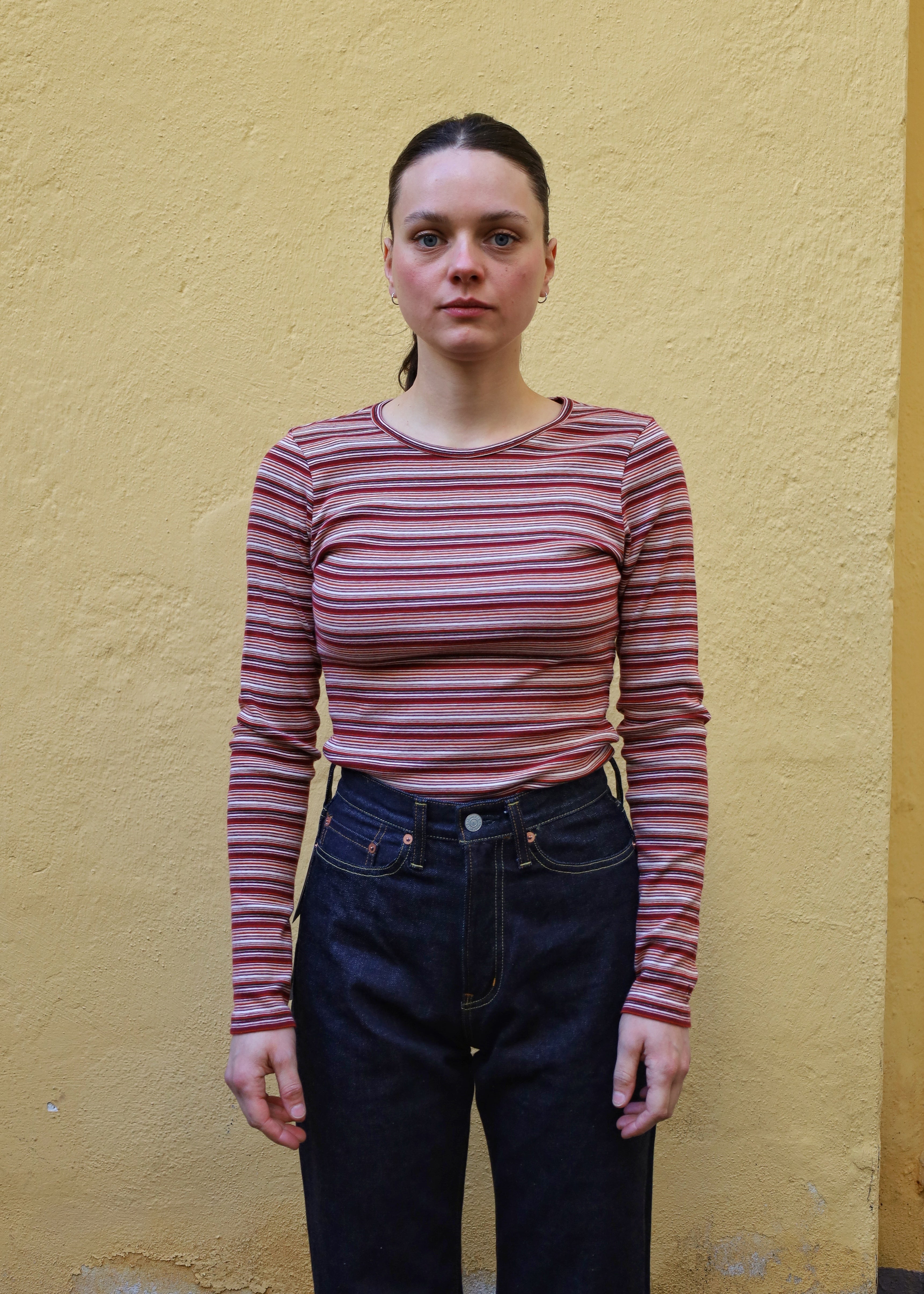 Jessy Shirt Striped Wine