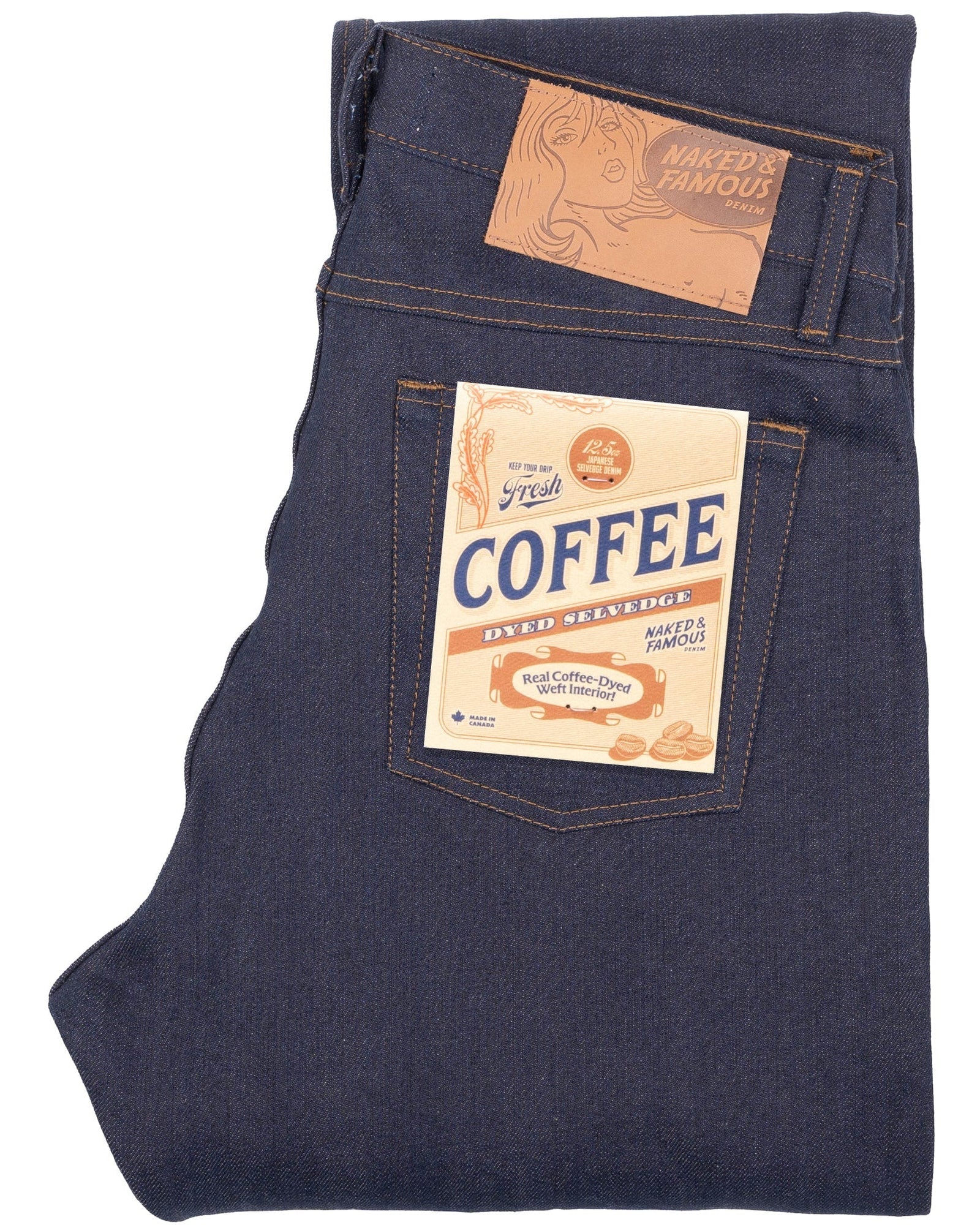 Easy Guy - Coffee Dye Selvedge