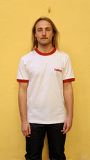 S/S Ip Ringer Tee Red