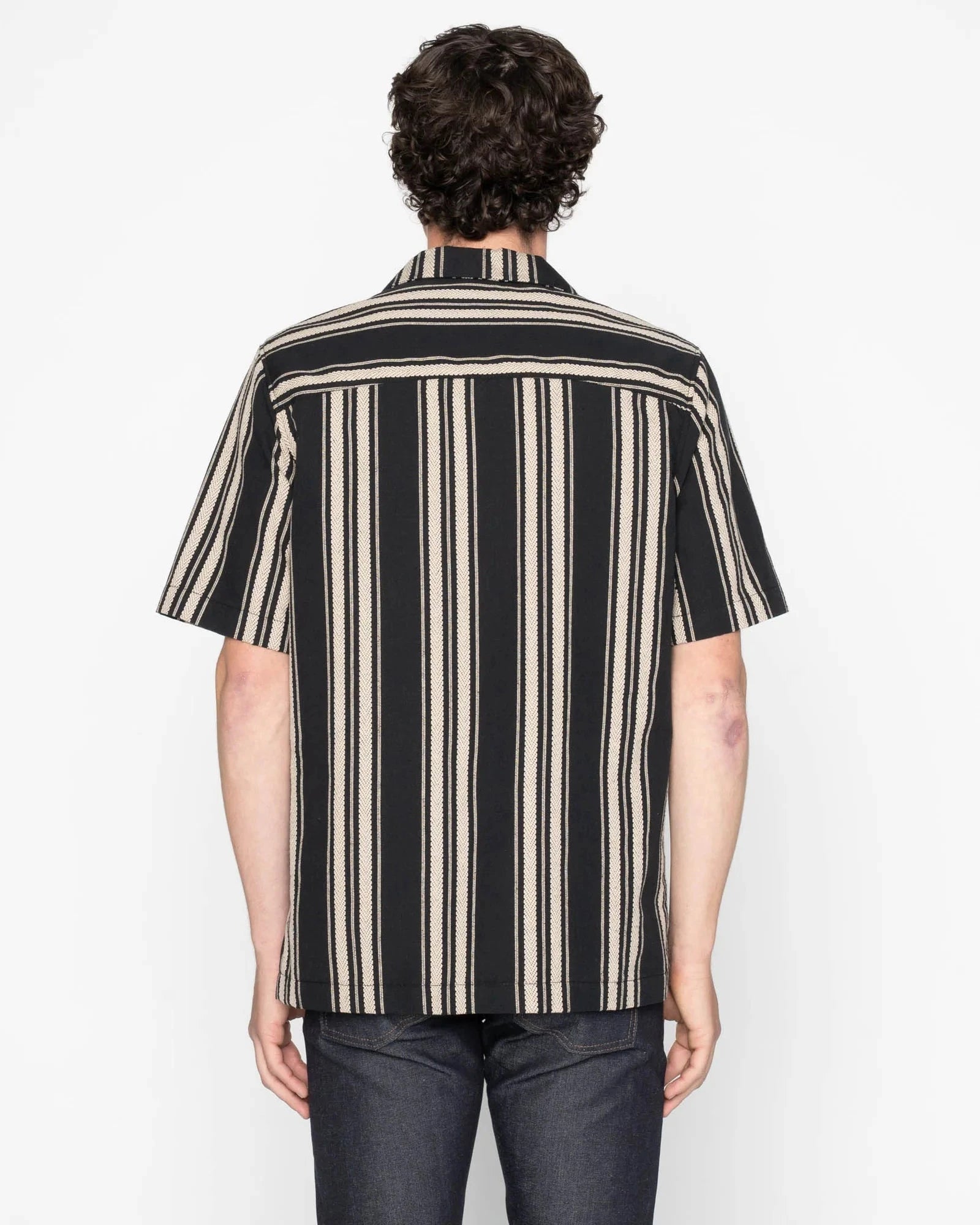 Aloha Shirt Dobby Bands - Black