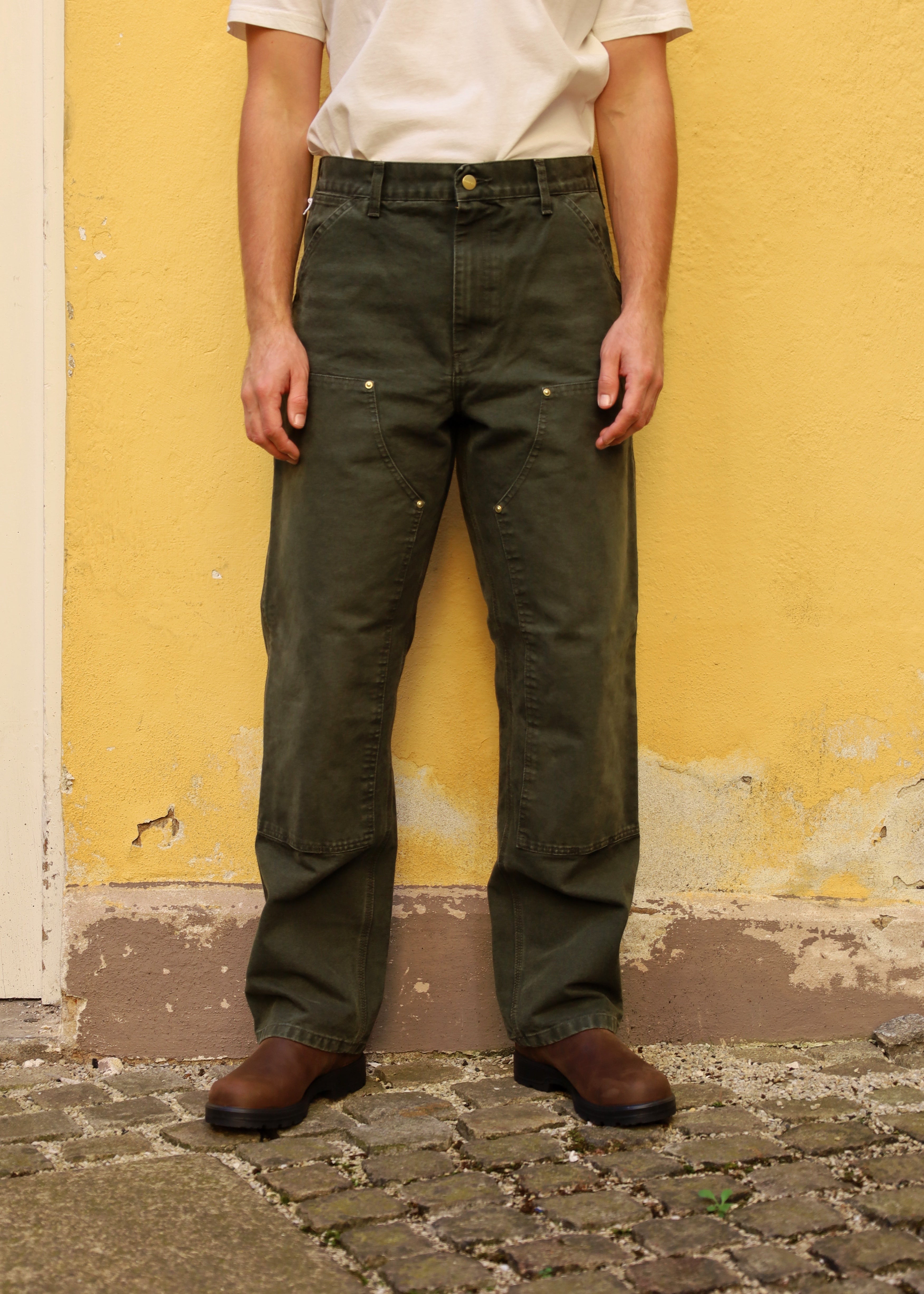 Double Knee Pant Olive