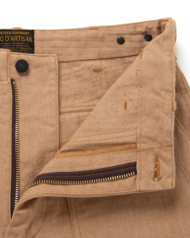 1907 Baker Pant - Brown Fox Fibre