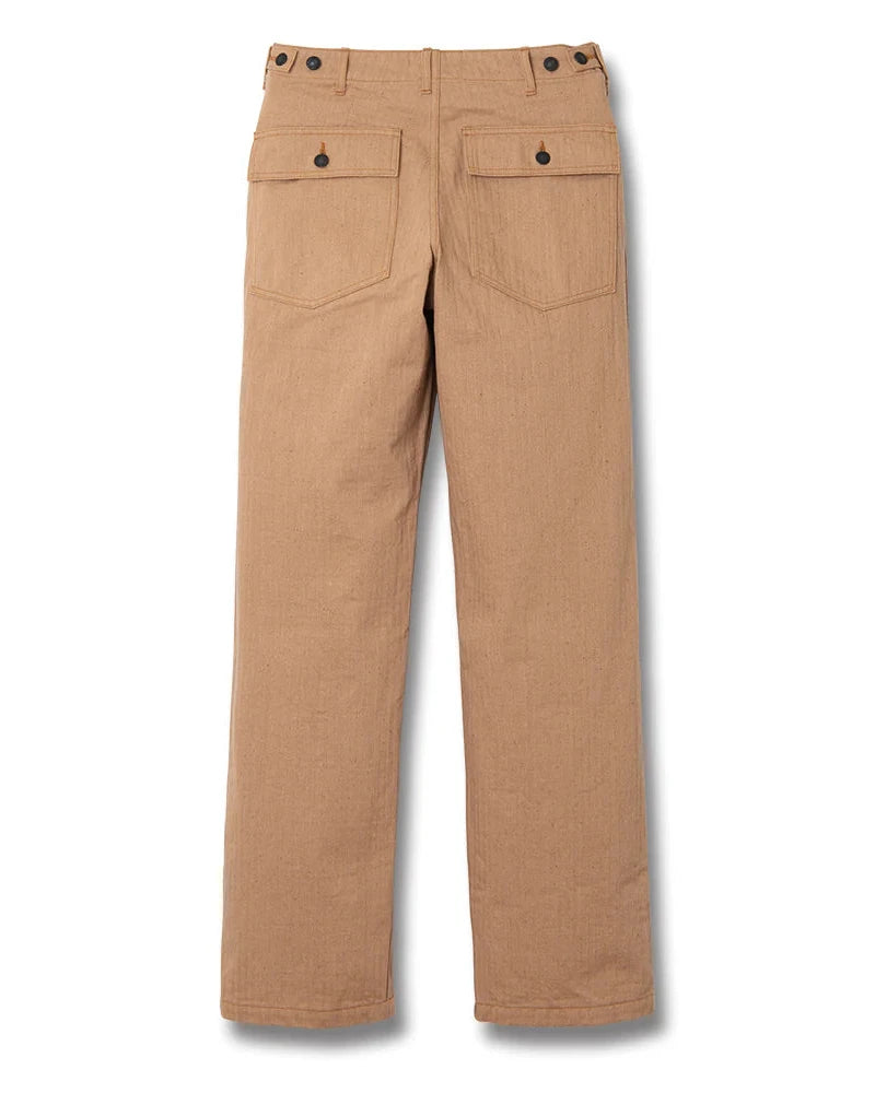 1907 Baker Pant - Brown Fox Fibre