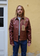 Tail Gunner Japanese Horsehide - Light Brown