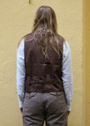 Wool Heringbone Vest
