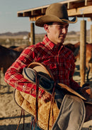 Western Scout - Red Plaid