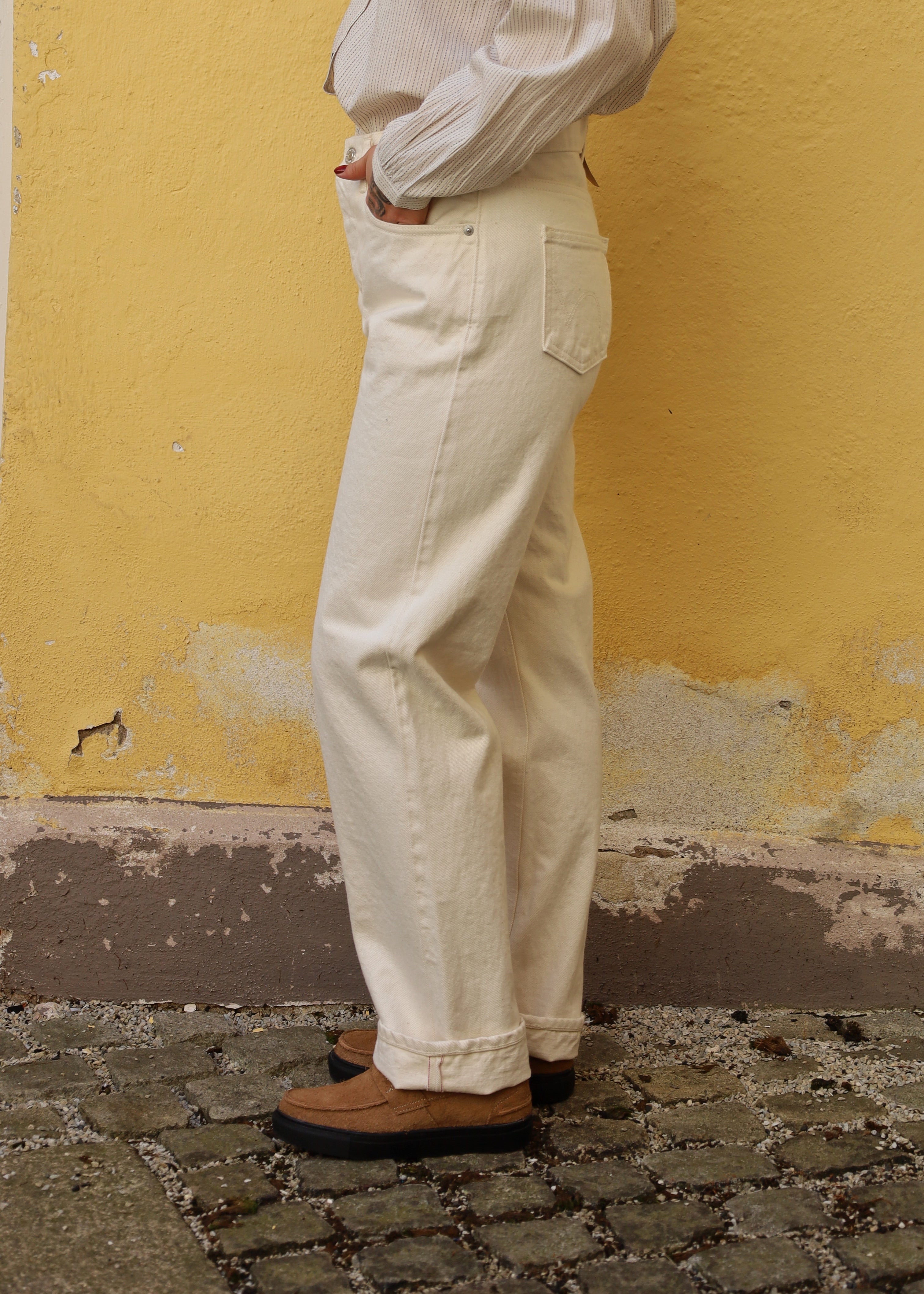 W' Janis Pant Natural 14oz.