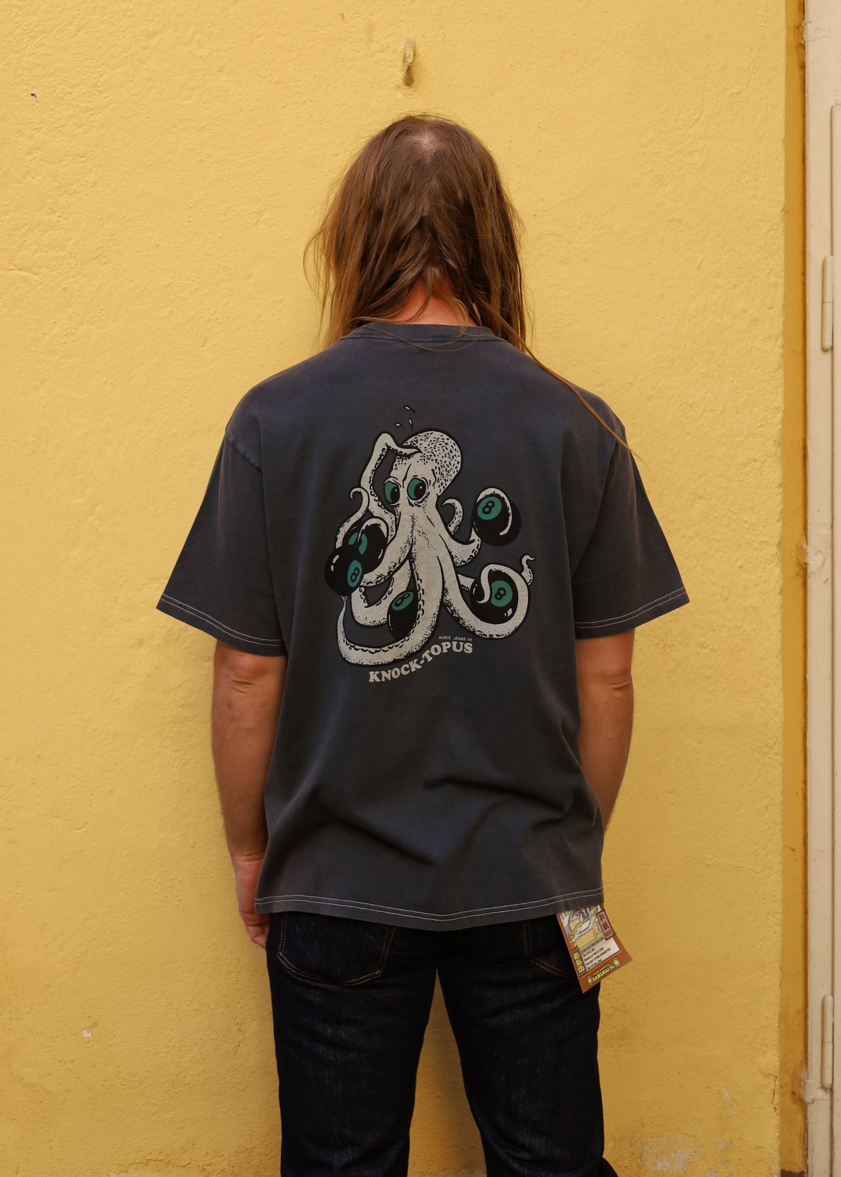 Koffee Knock-Topus Tee - Anthracite
