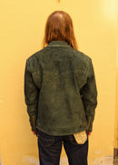 Tail Gunner - Olive Suede