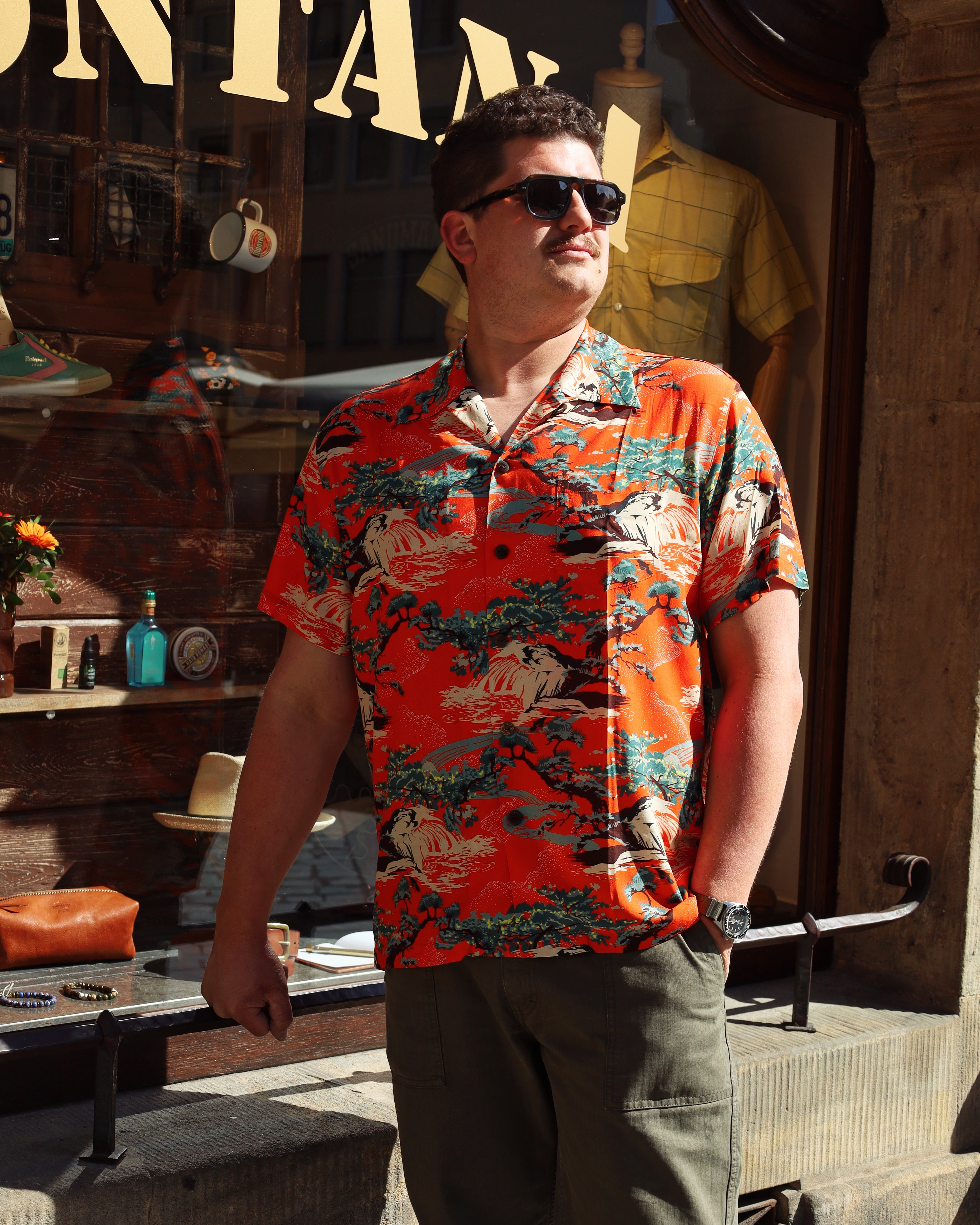 Wai Wailani Shirt Red