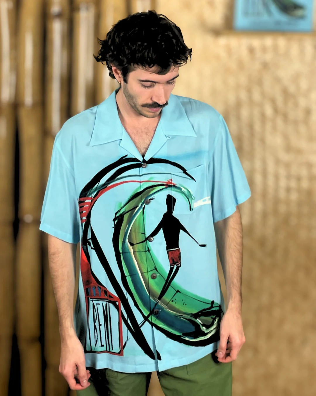 Brian Bent Aloha Shirt