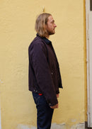 BLAKE Zip Jacket Canvas - dk. Brown