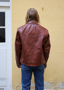Tail Gunner Japanese Horsehide - Light Brown