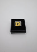 Long Horn Skull Ring B90