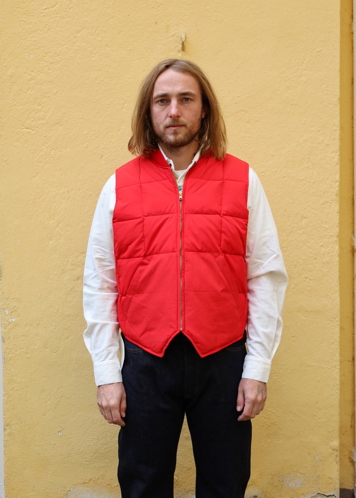 Seattle Down Vest - Rescue Red