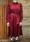 Kleid 252 DK.01 weinrot