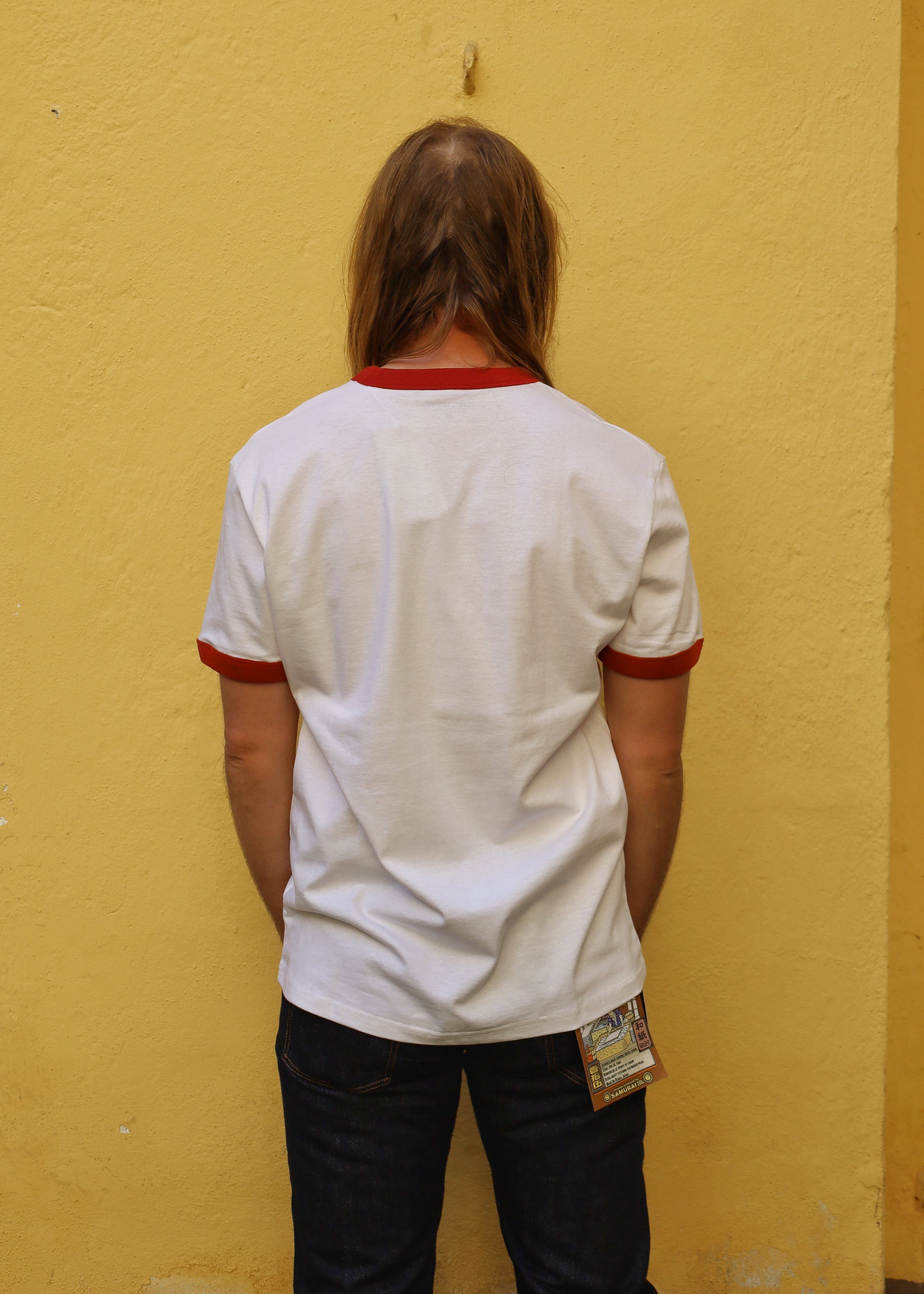 S/S Ip Ringer Tee Red