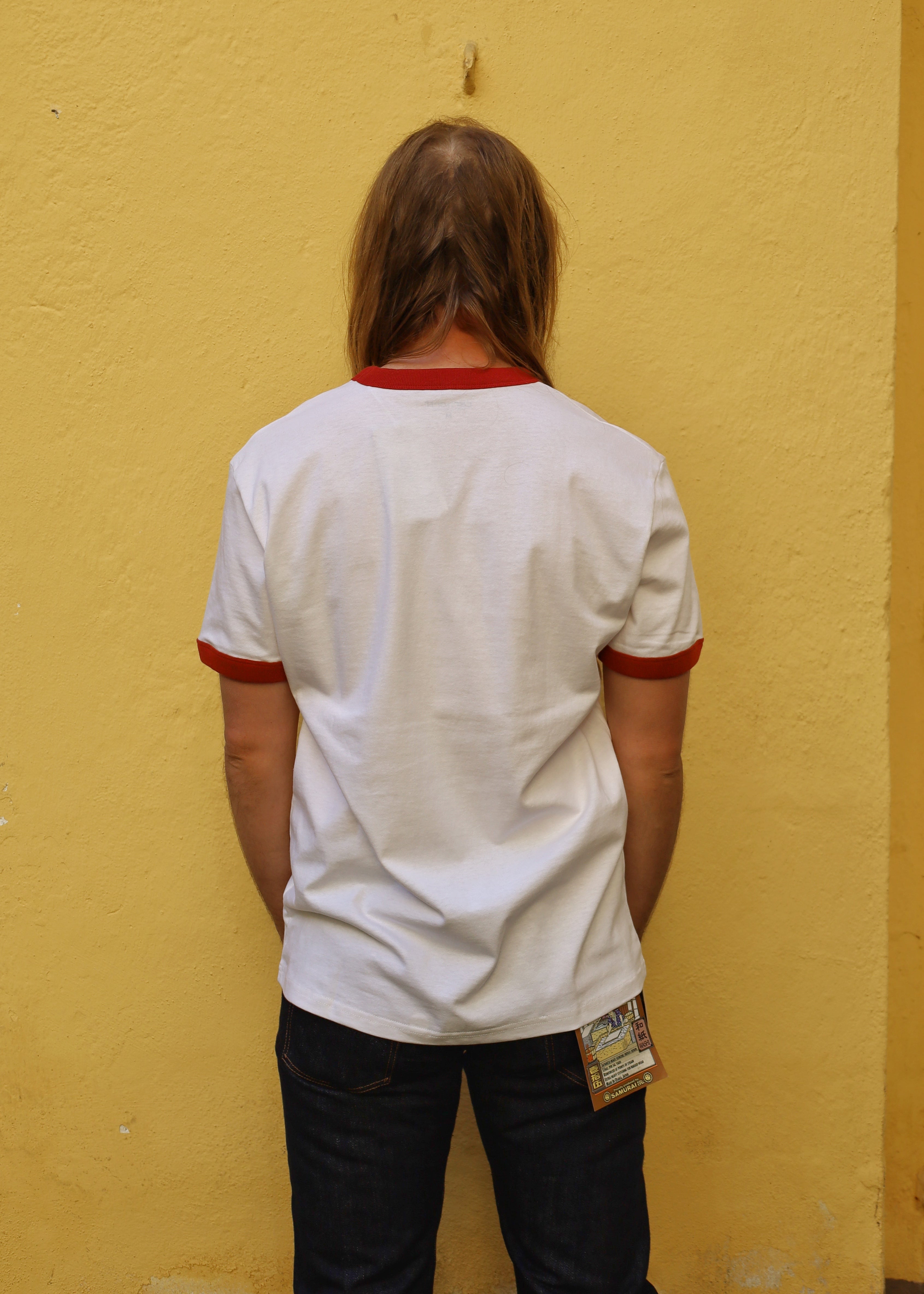 S/S Ip Ringer Tee Red