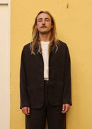 ELMAR flannel striped brown