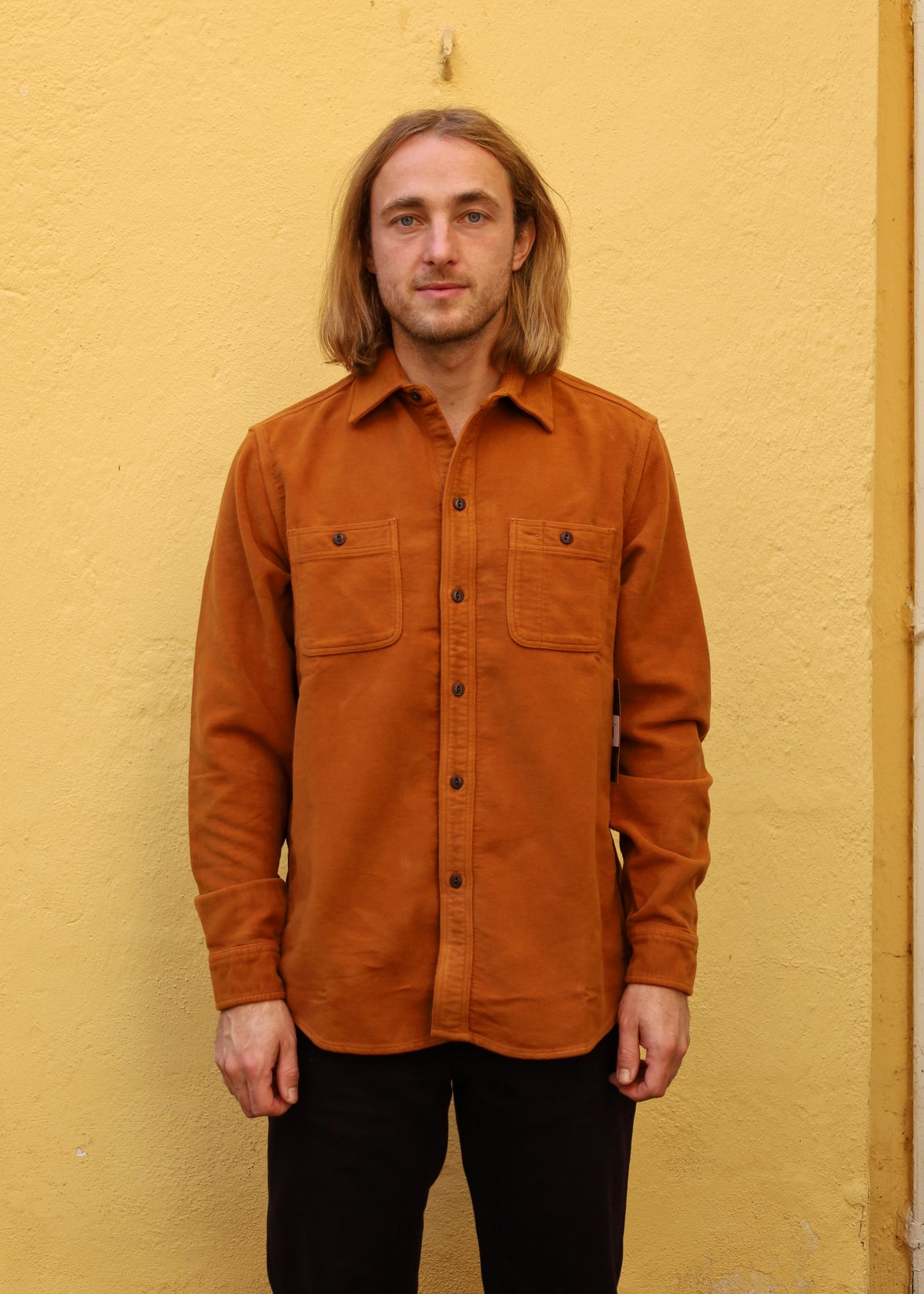 Utility Shirt - Moleskin Ocher