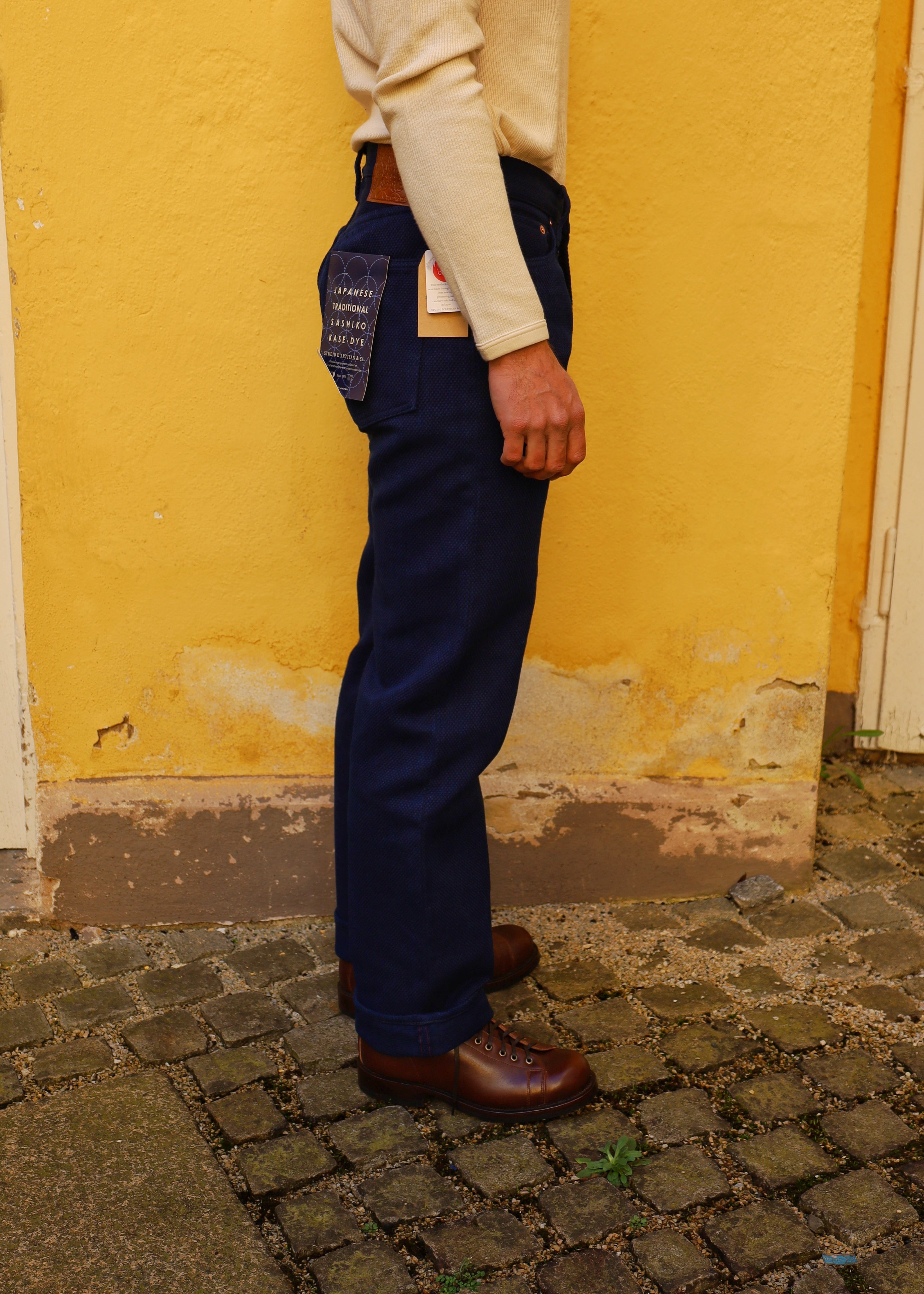 1907 Sashiko Kase-Dye