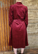 Kleid 252 DK.01 weinrot