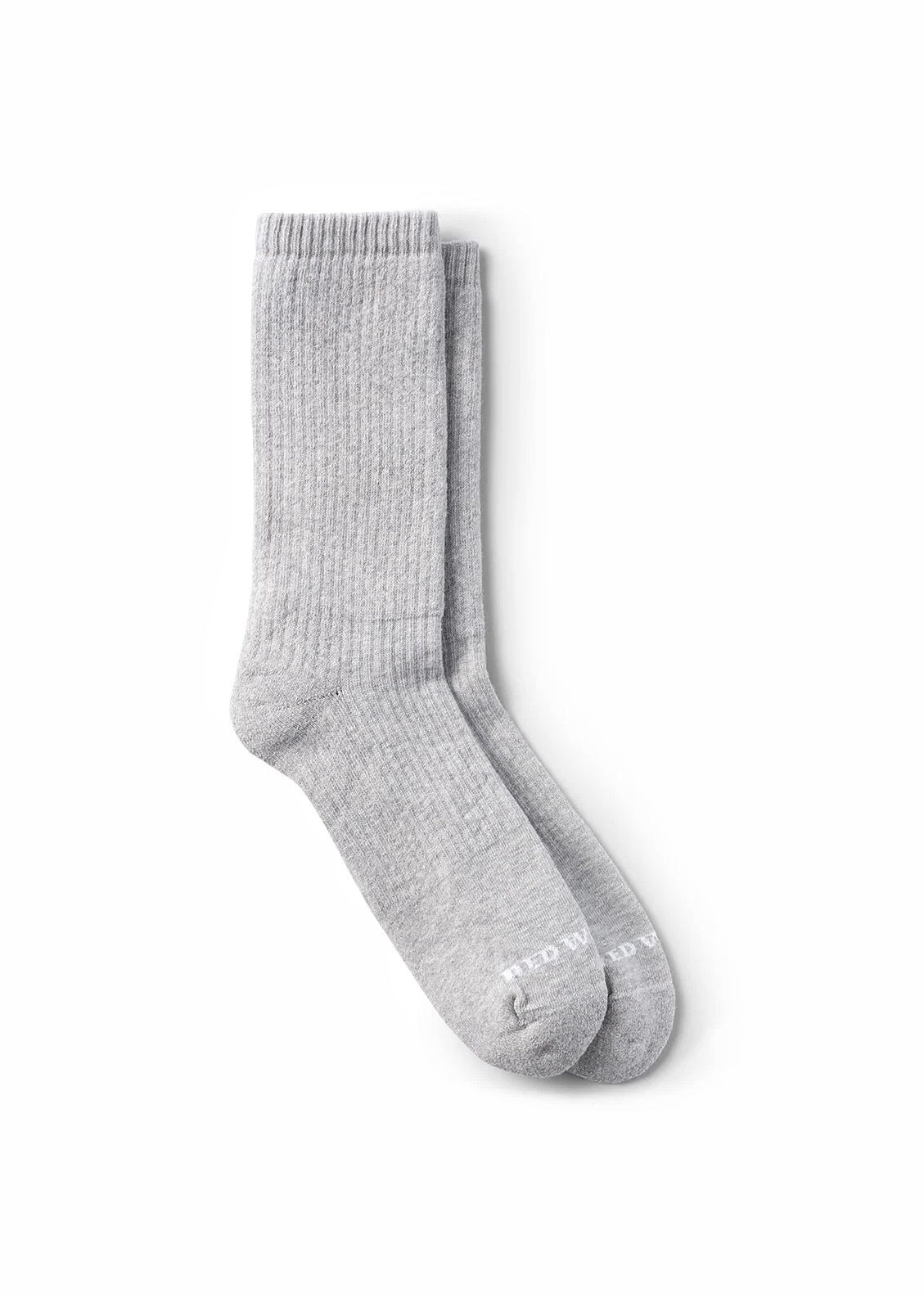 Cushion Crew Socks Gray 97671
