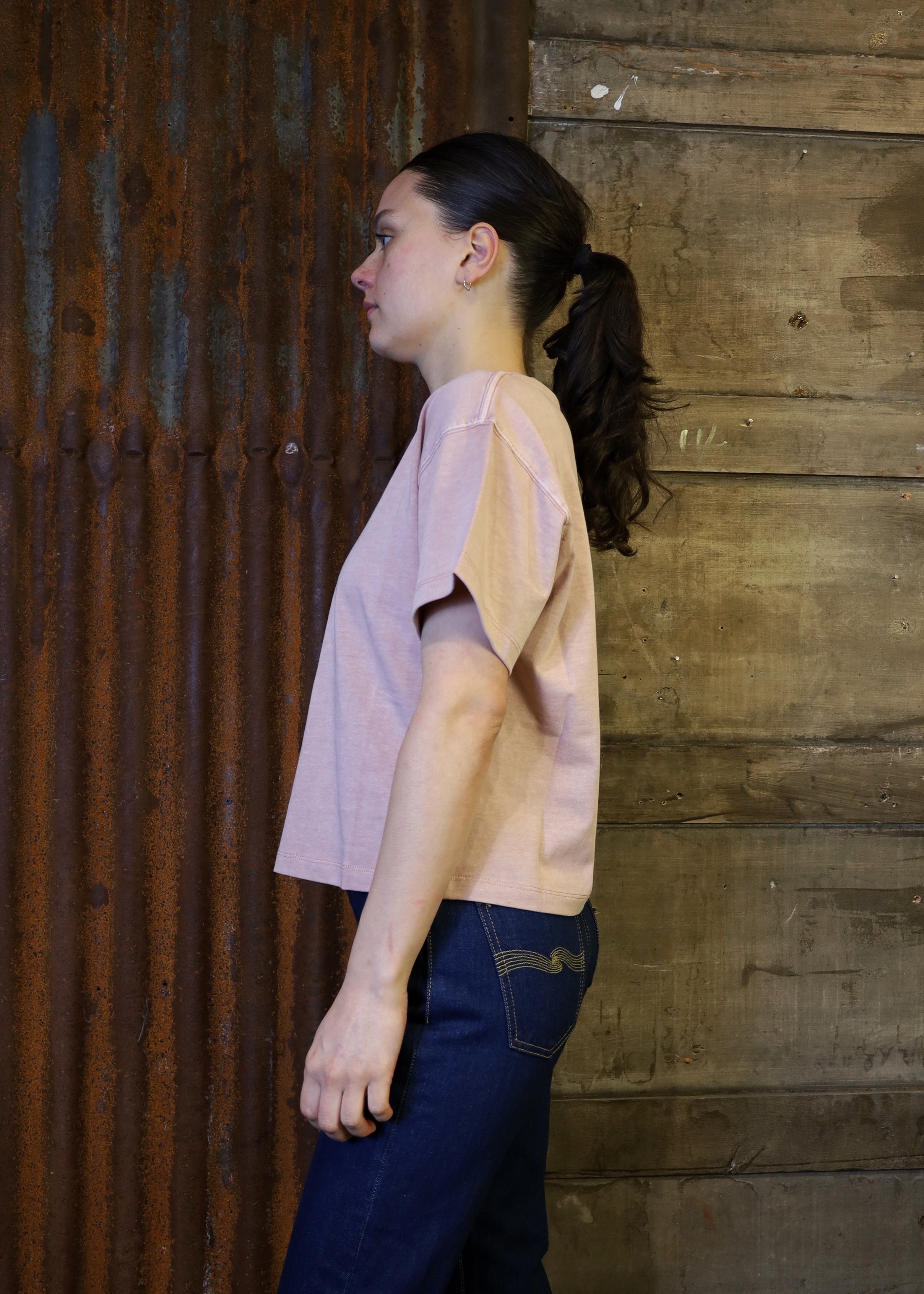 W' Benton Tee Glassy Pink