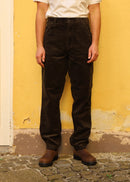 Simple Pant Cord Tobacco