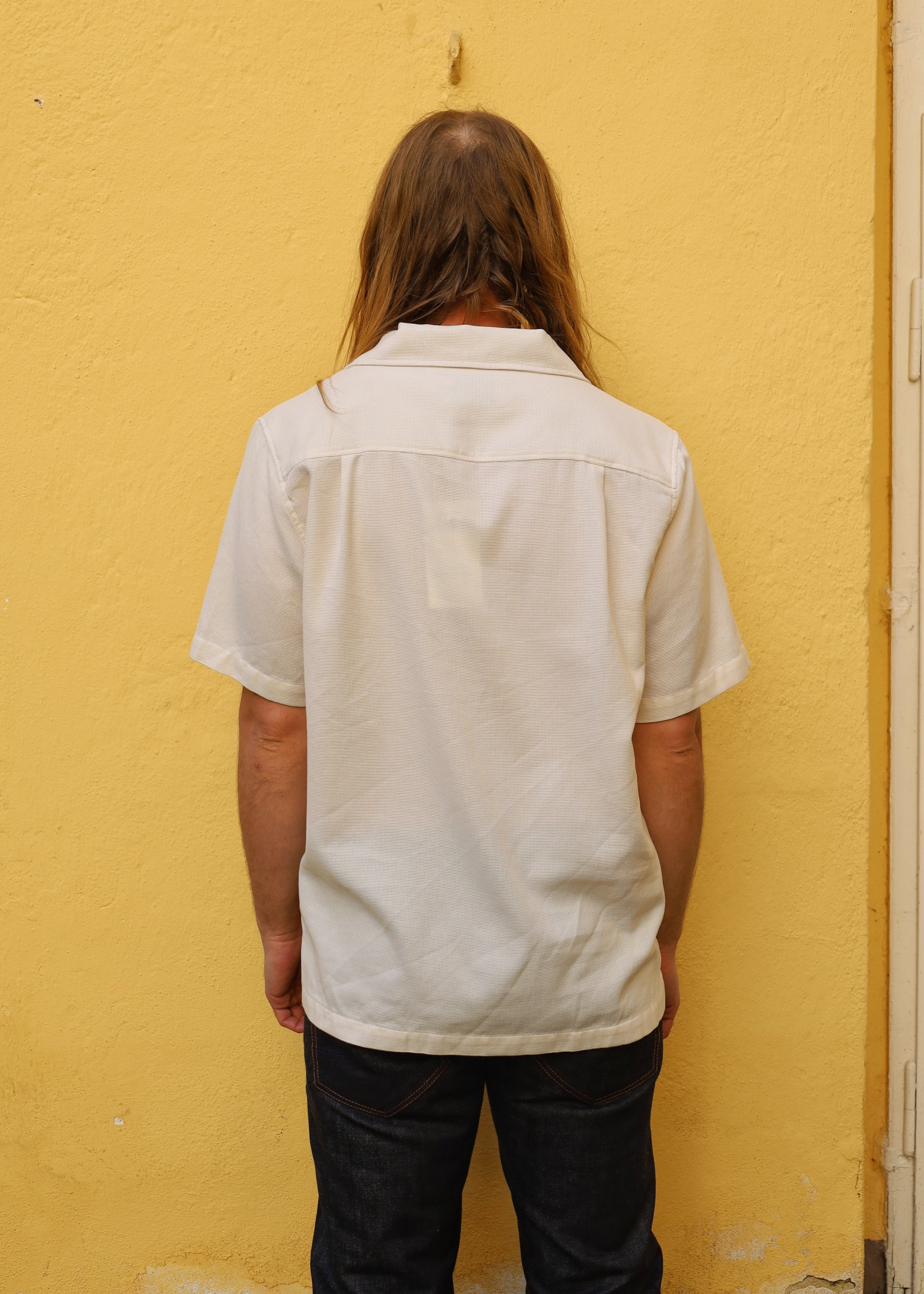 KUNO eco grid - ecru