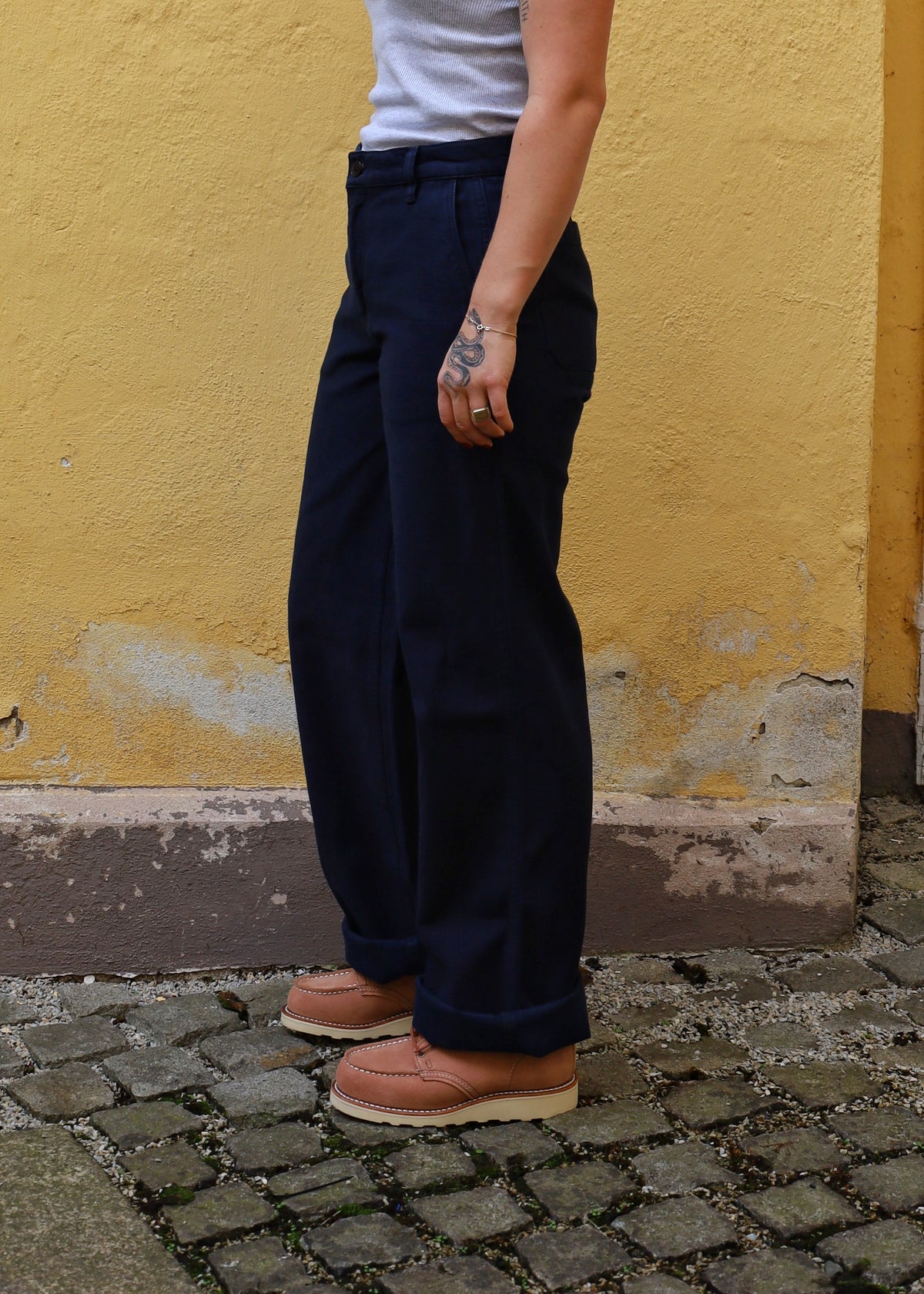Wendy - Back Sateen Indigo