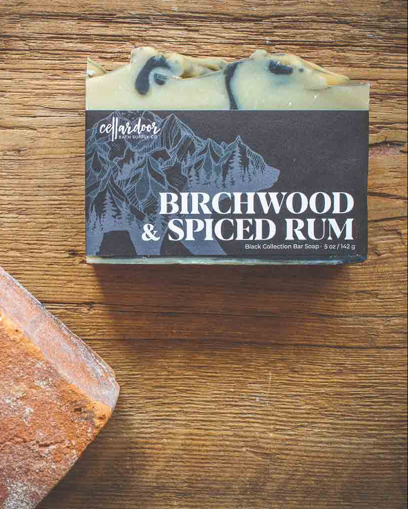 Birchwood & Spiced Rum Bar Soap