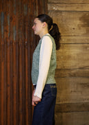 Twine Thread Knitted Vest