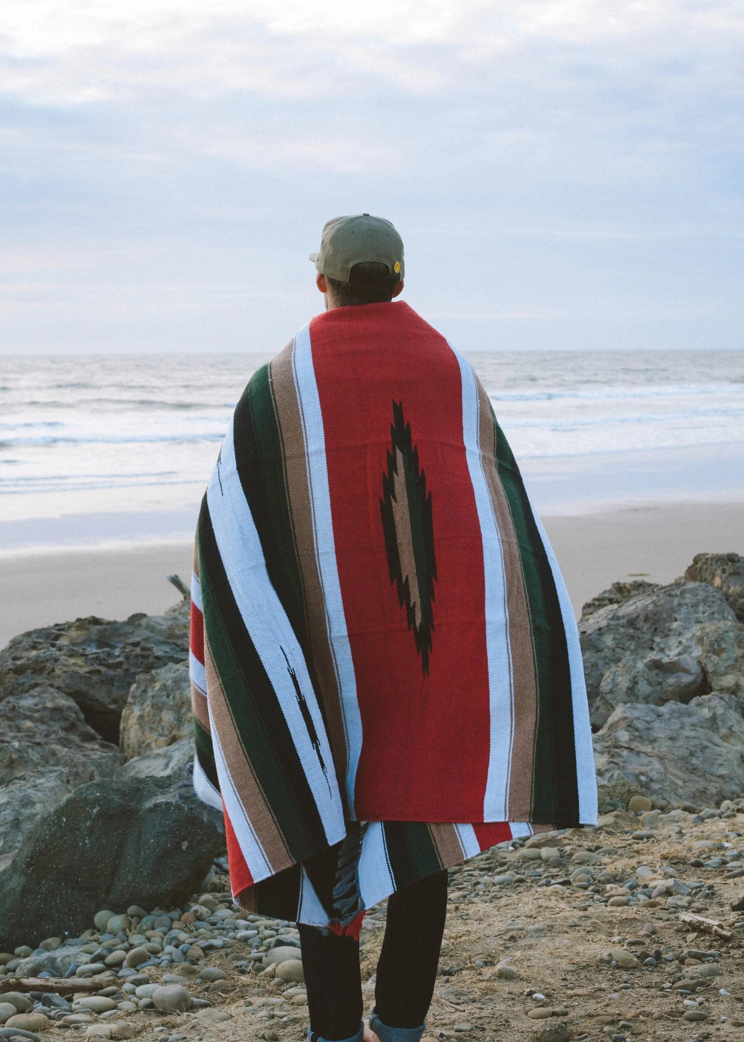 Calle Blanket - Red