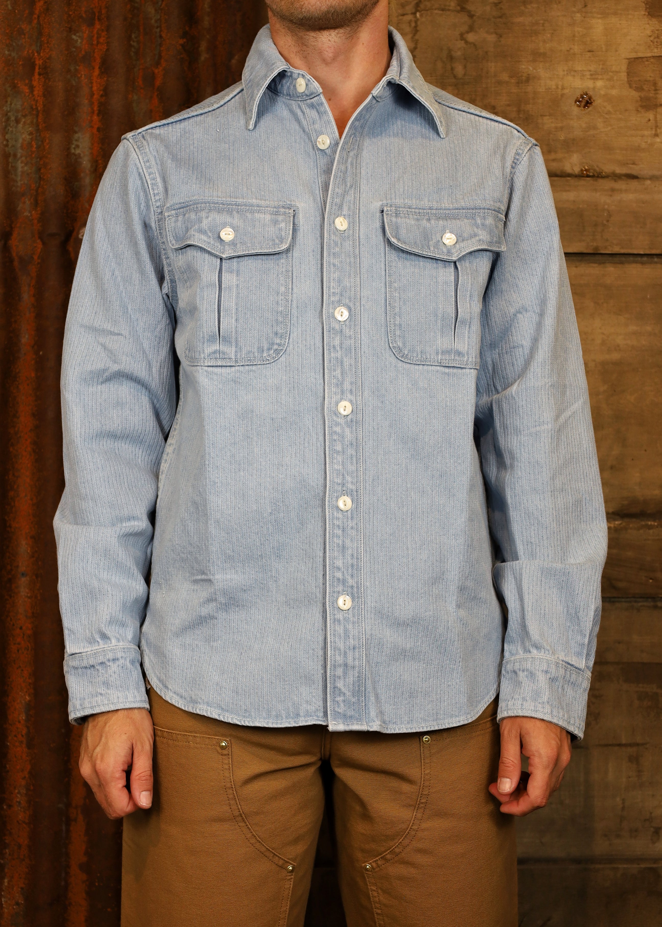 Rancho Bleach Indigo Cord