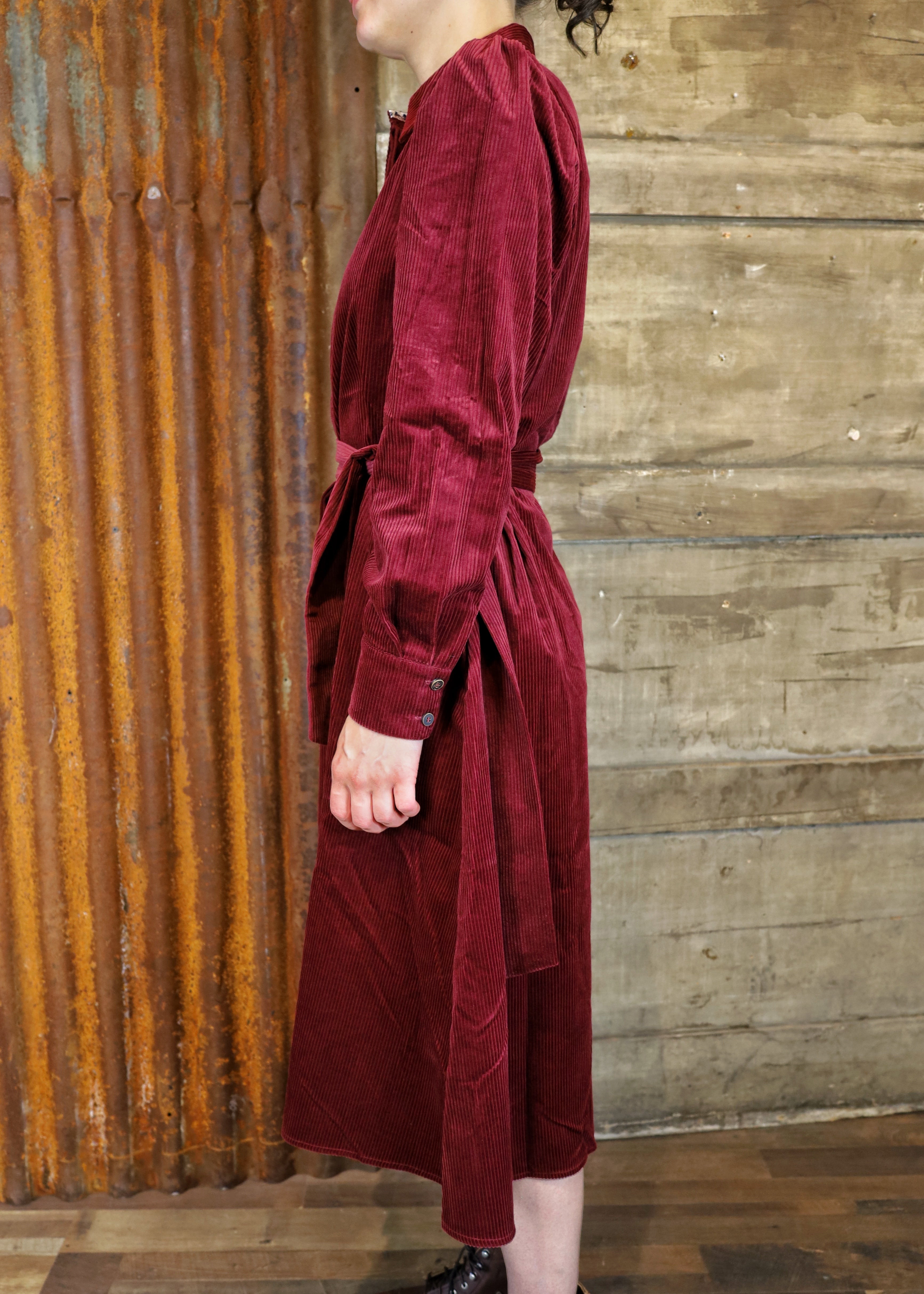 Kleid 252 DK.01 weinrot