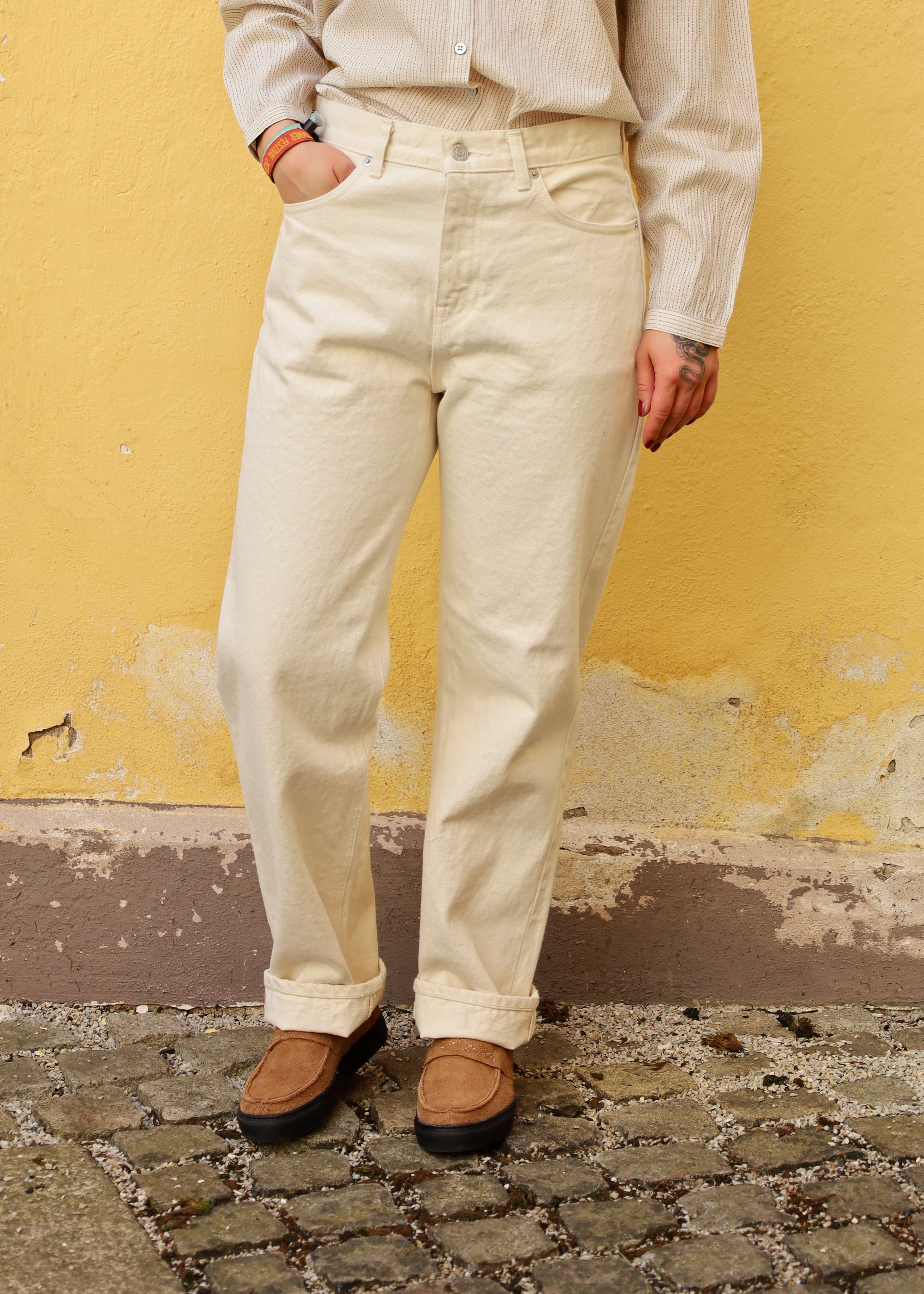 W' Janis Pant Natural 14oz.
