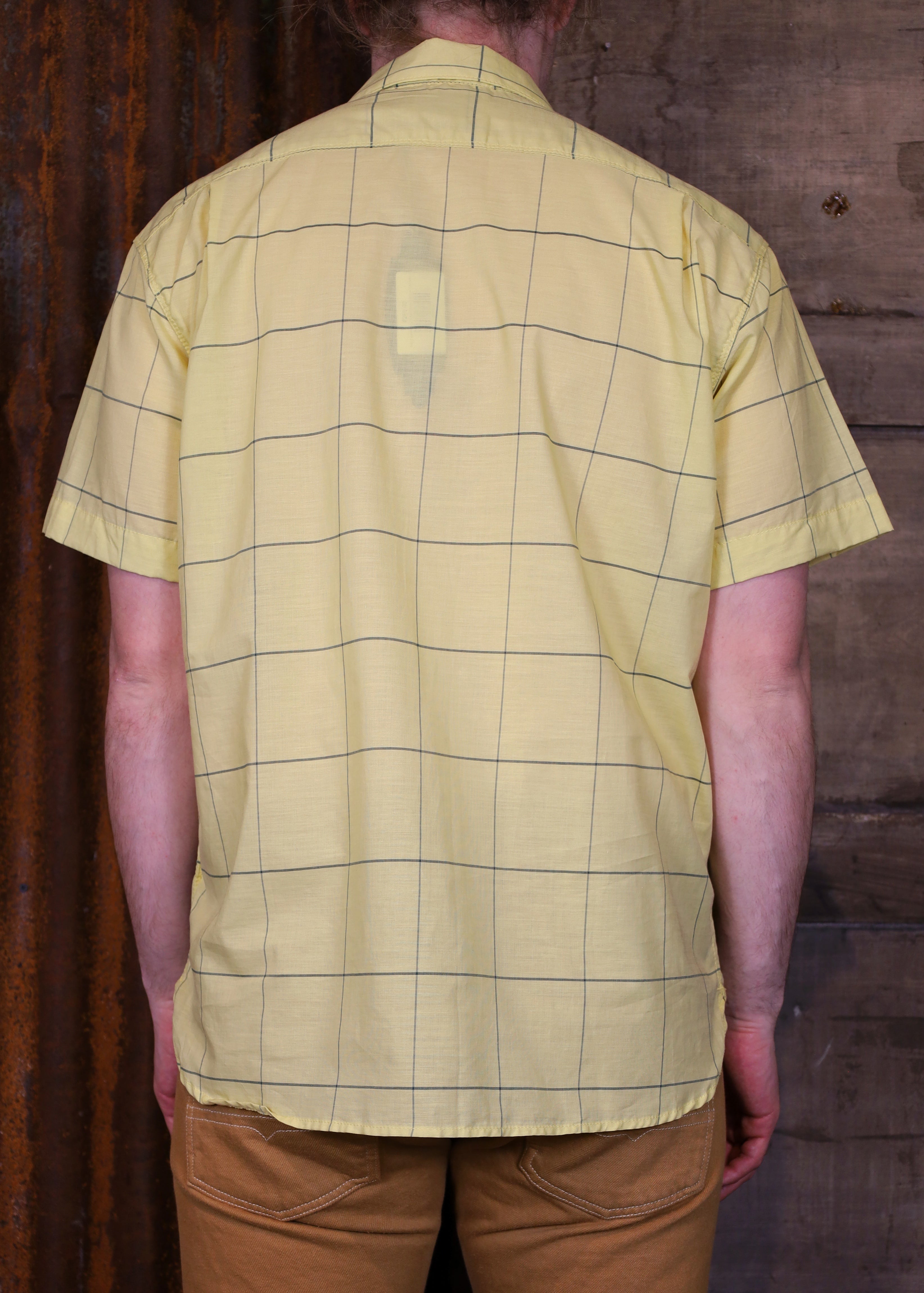 Dean Double Pocket Yellow Check