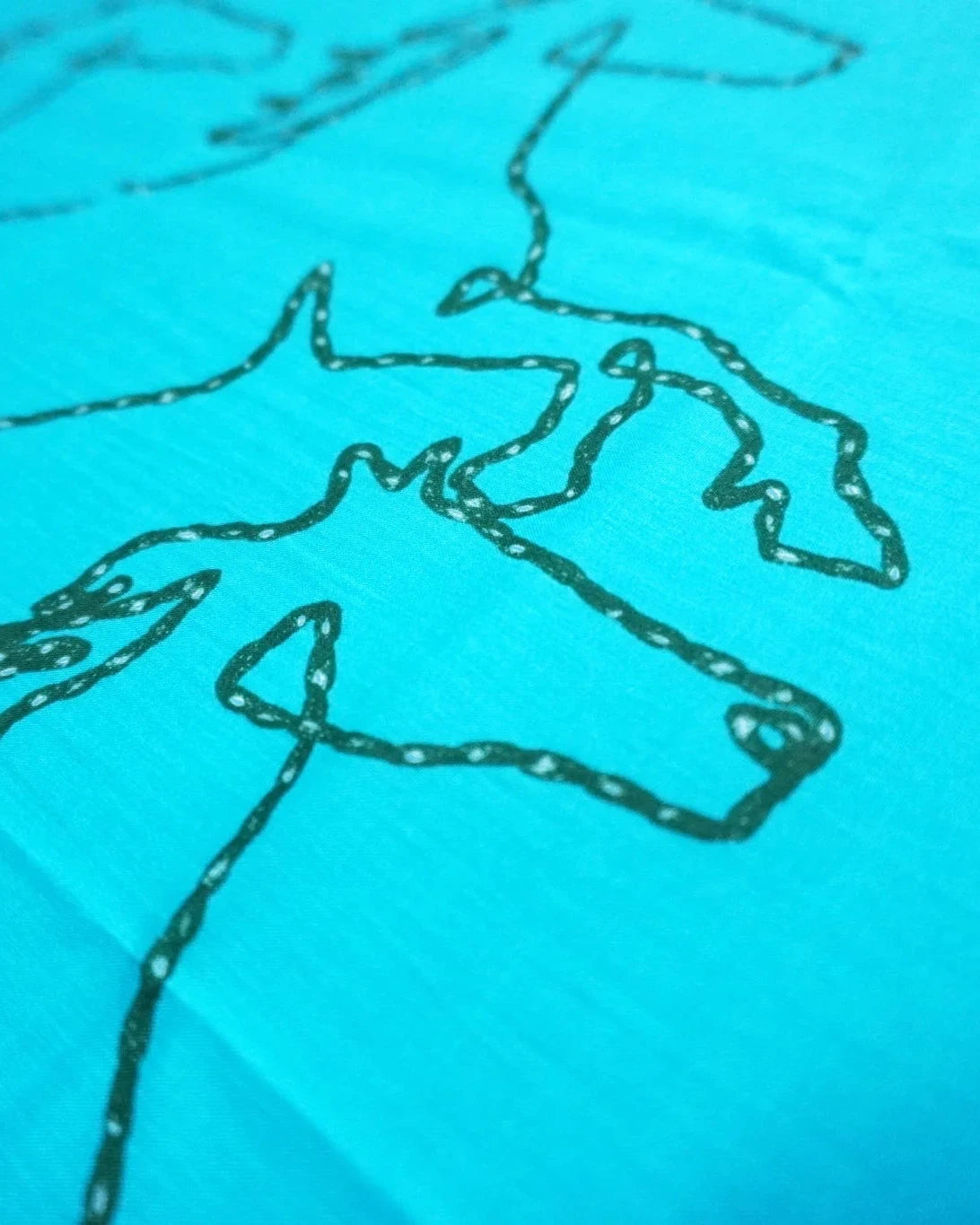 SJ-BANDANA-03H - Turquoise