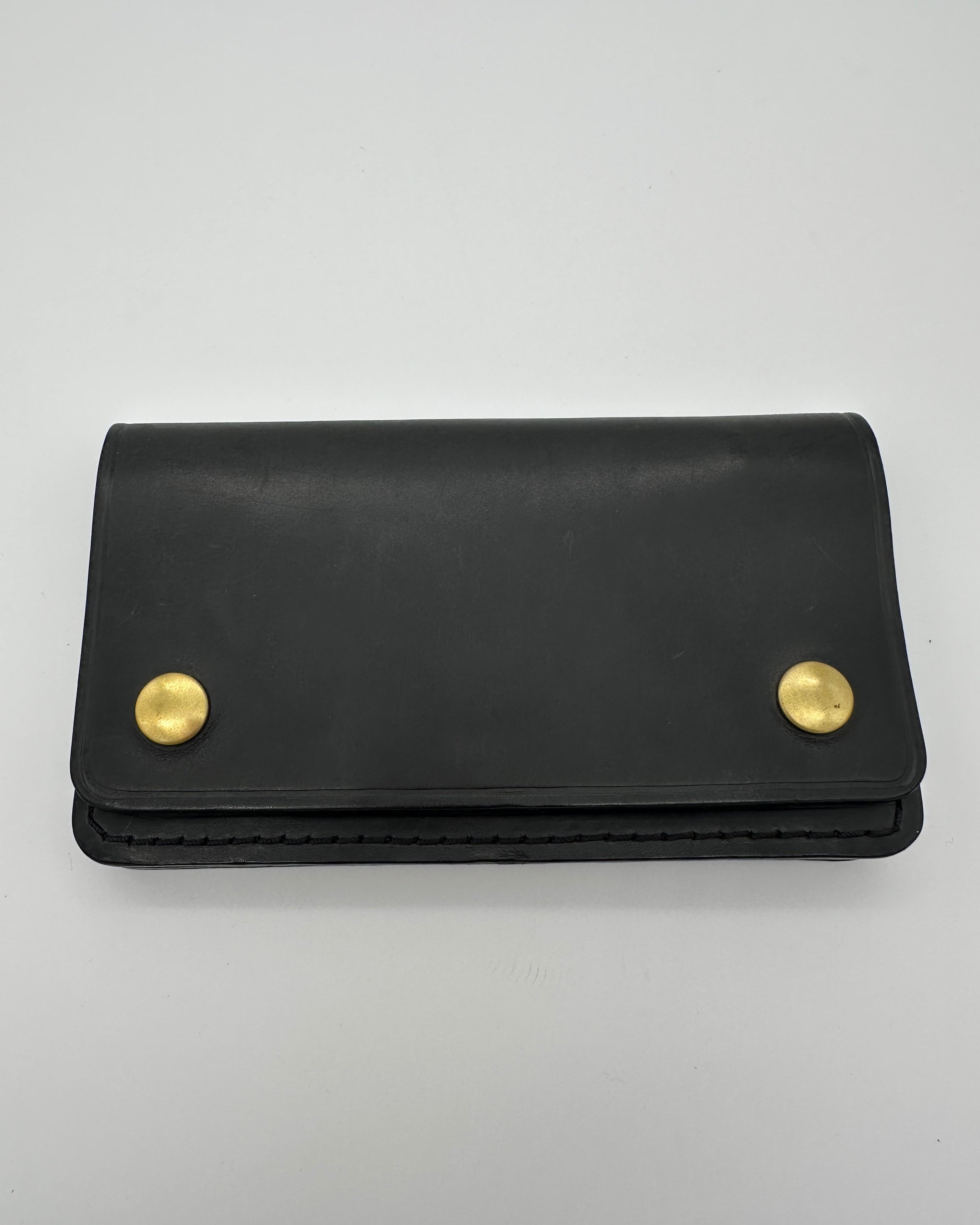 Classic Biker Wallet - Schwarz