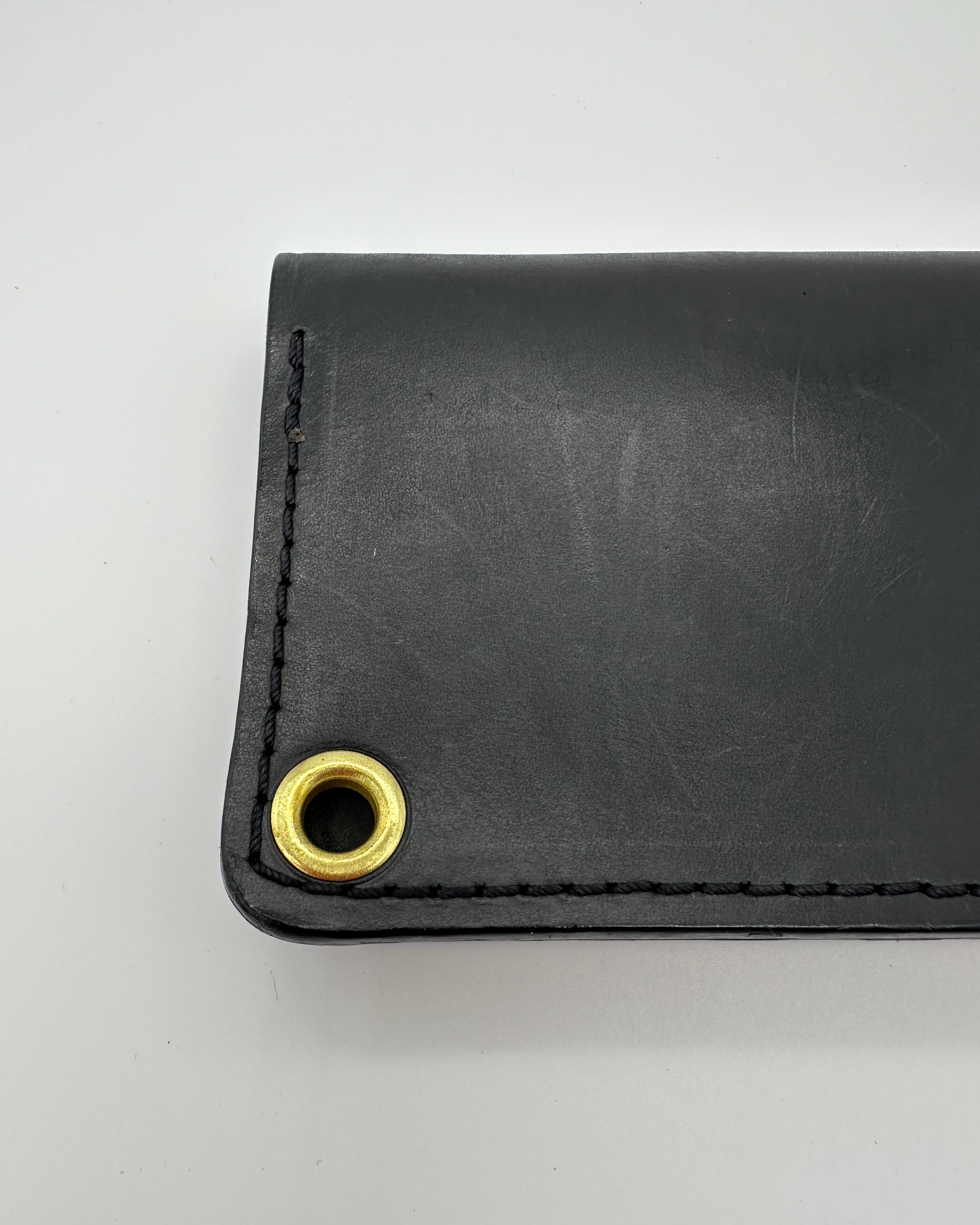 Classic Biker Wallet - Schwarz